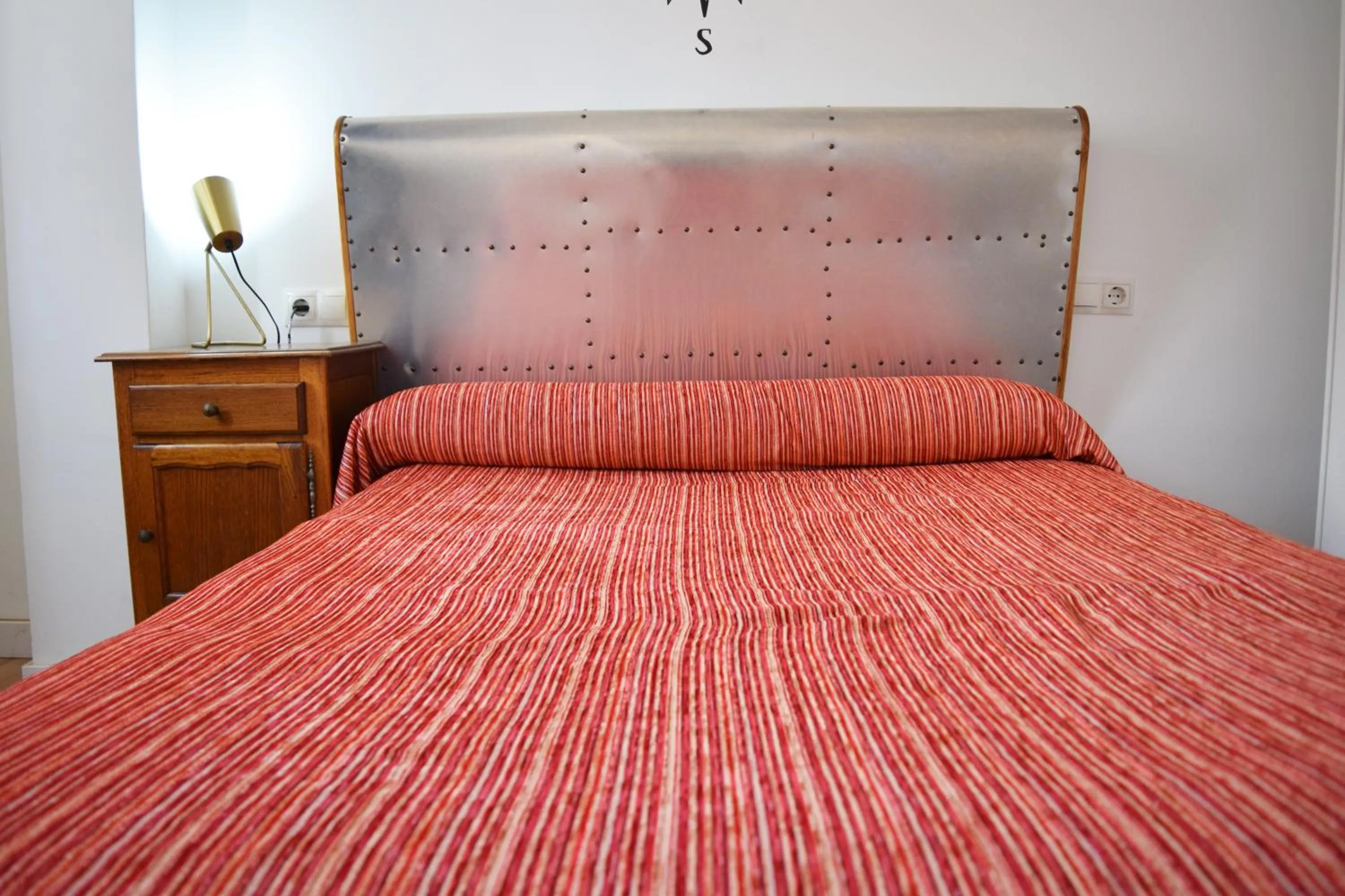 Bed in Hotel Mirablau