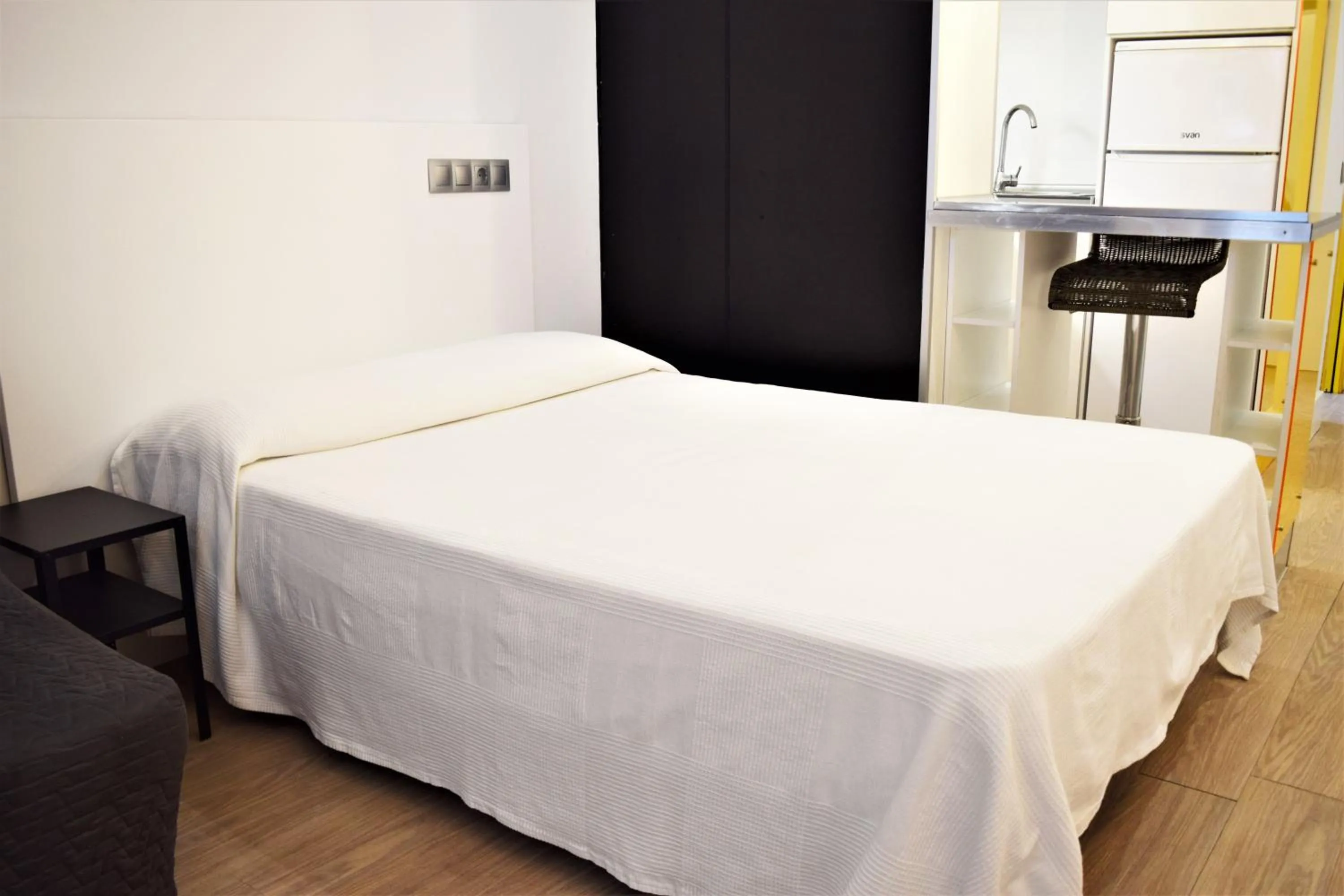 Bed in Hotel Mirablau