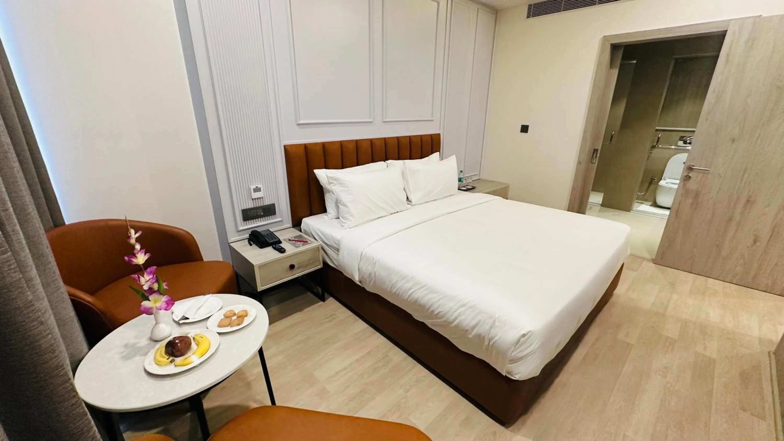 Bed in Regenta Central Jaipur