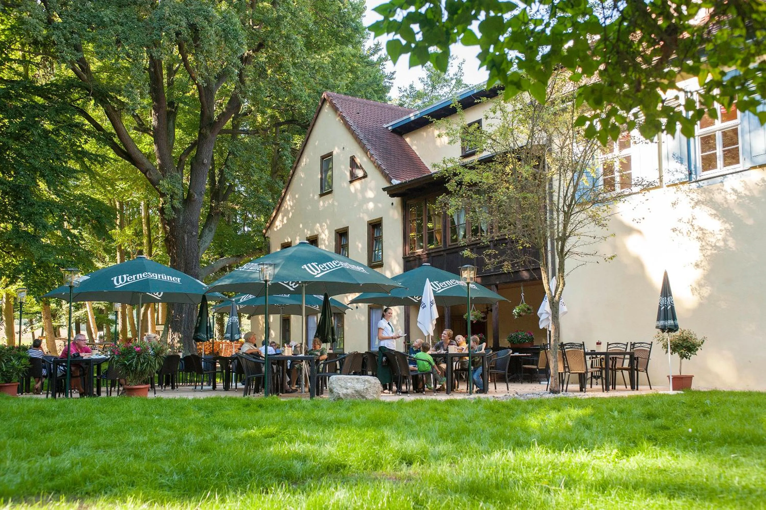 Garden in Hotel Zum Herrenhaus