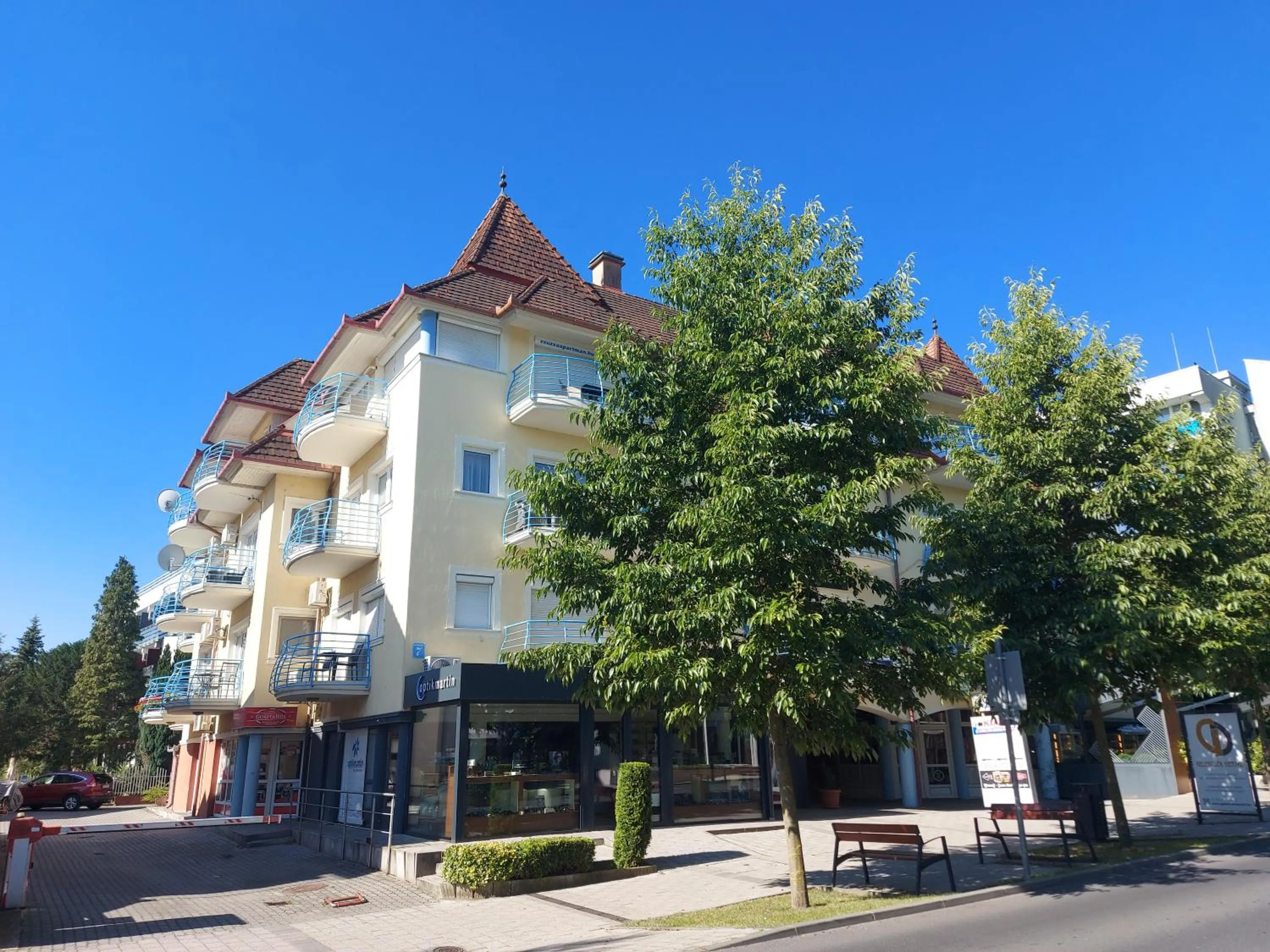 Property building in Cafe Relax Apartments