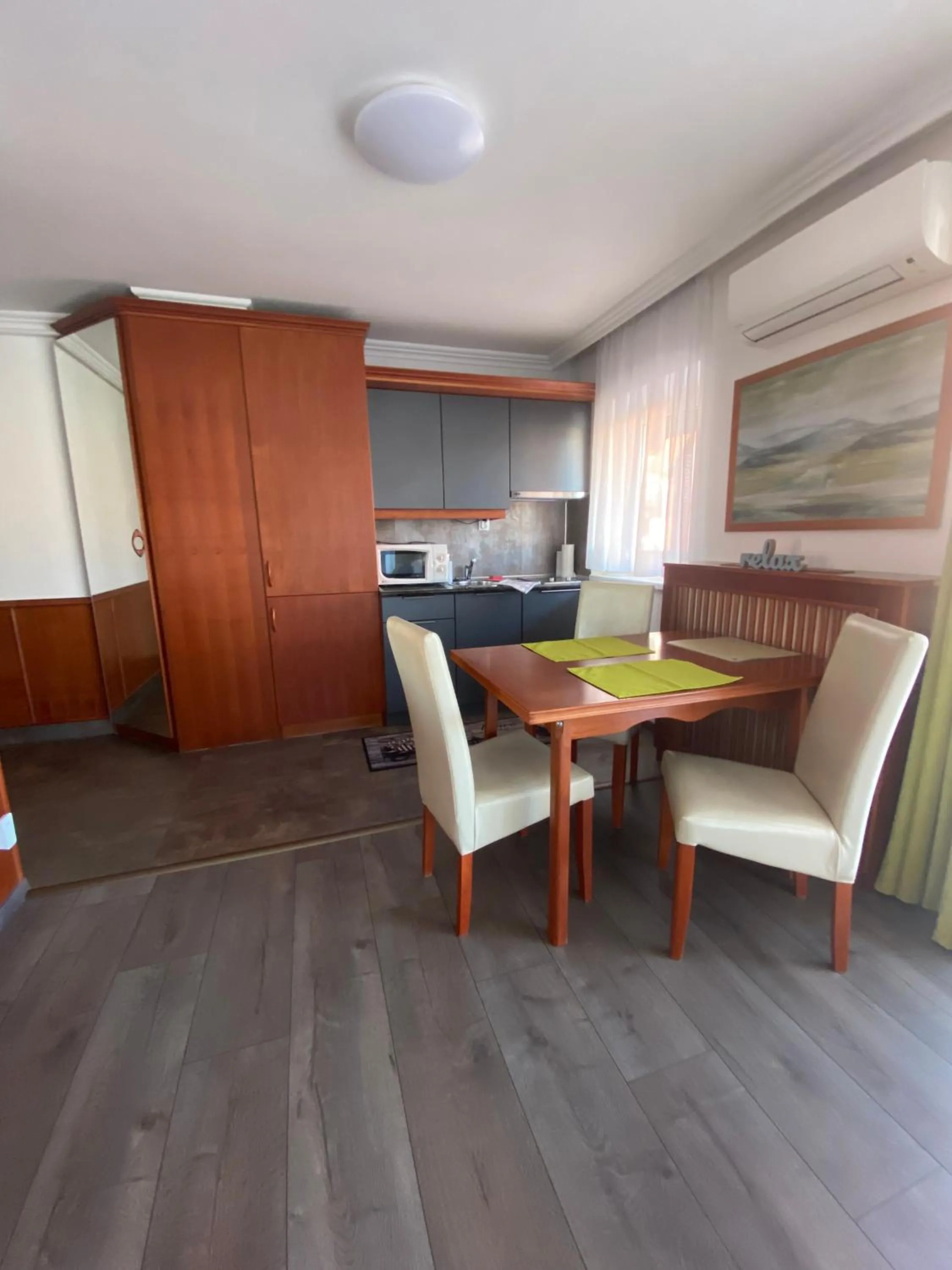 Kitchen or kitchenette in Cafe Relax Apartments