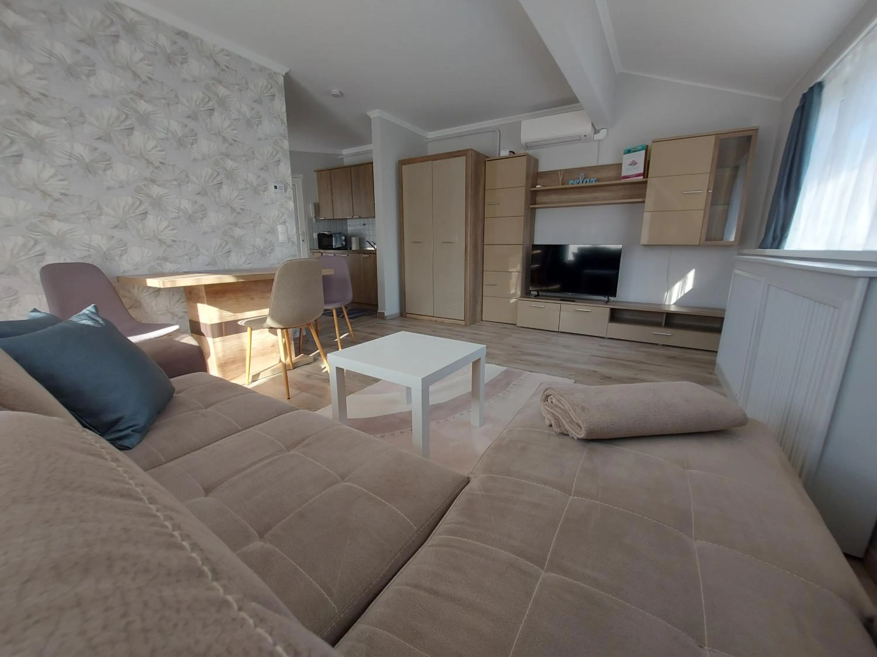 Living room in Cafe Relax Apartments