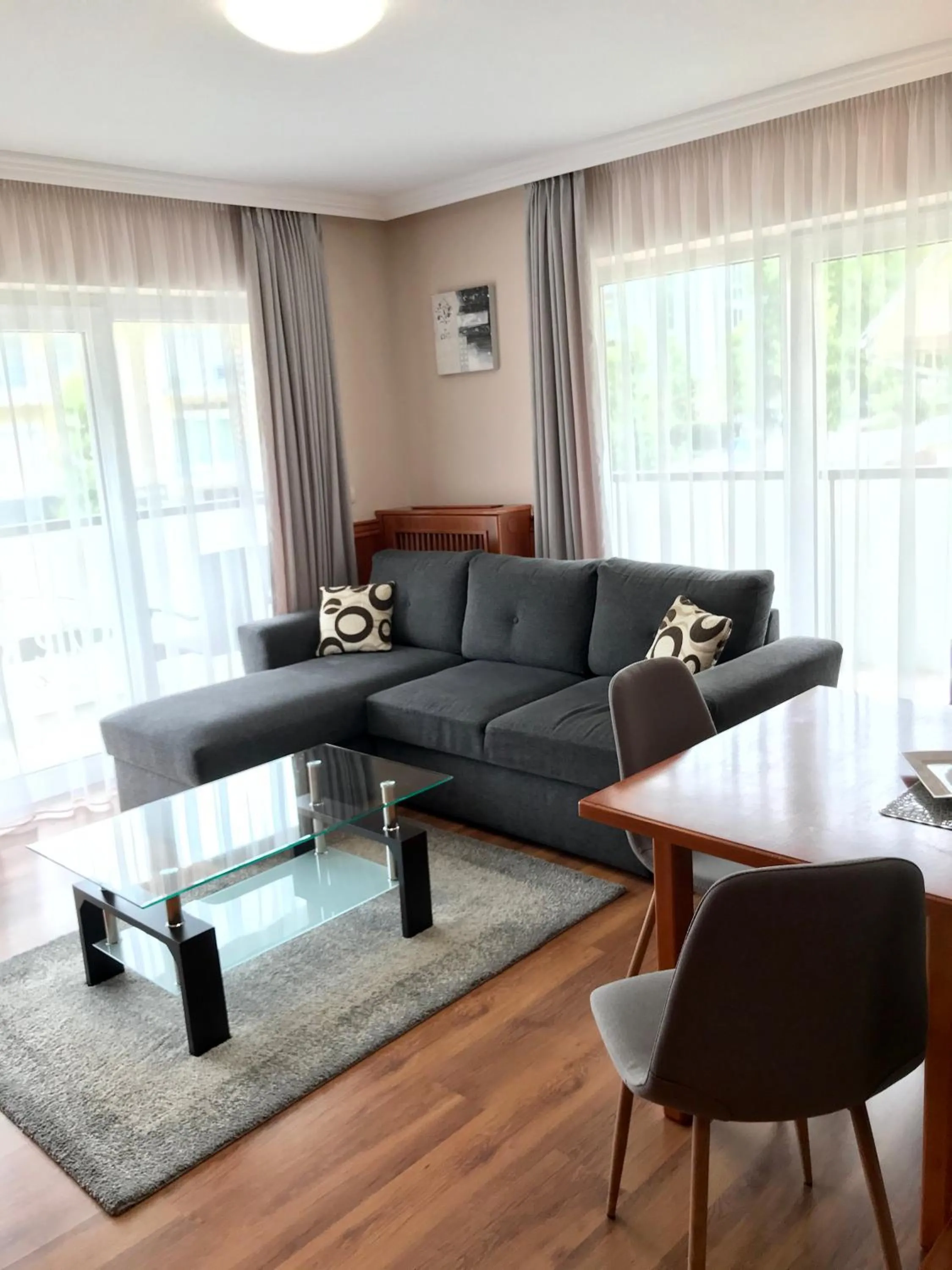 Living room in Cafe Relax Apartments