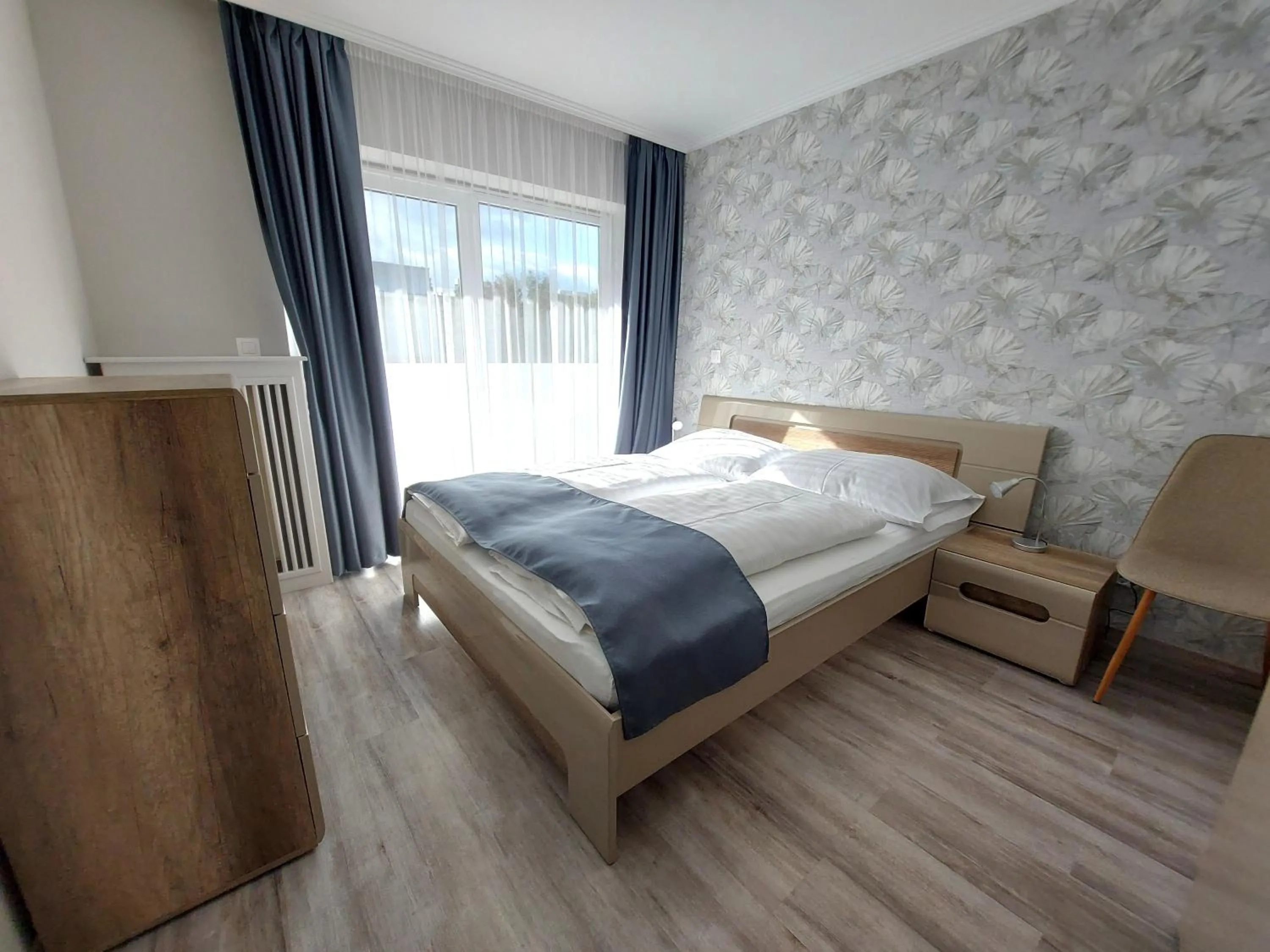 Bedroom, Bed in Cafe Relax Apartments