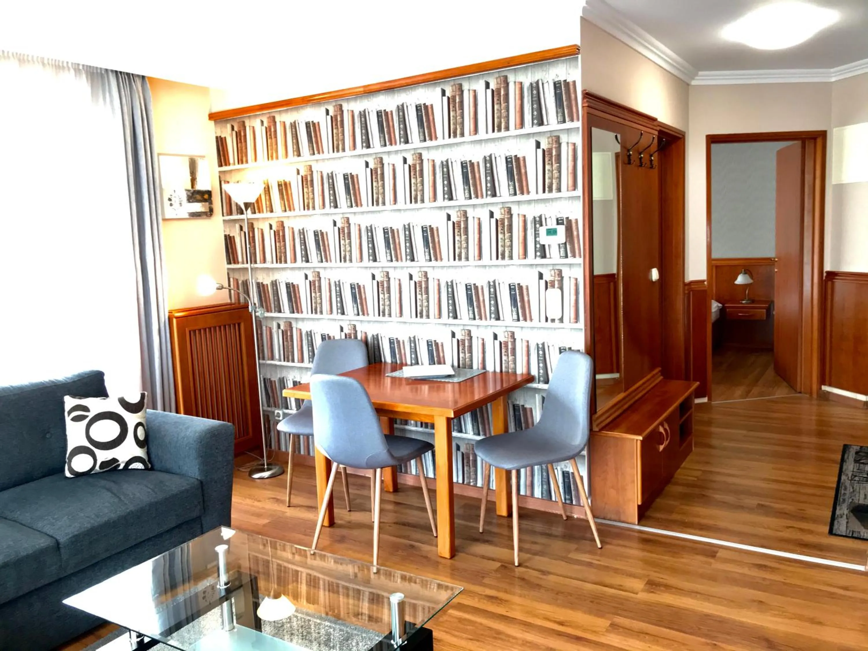 Living room in Cafe Relax Apartments