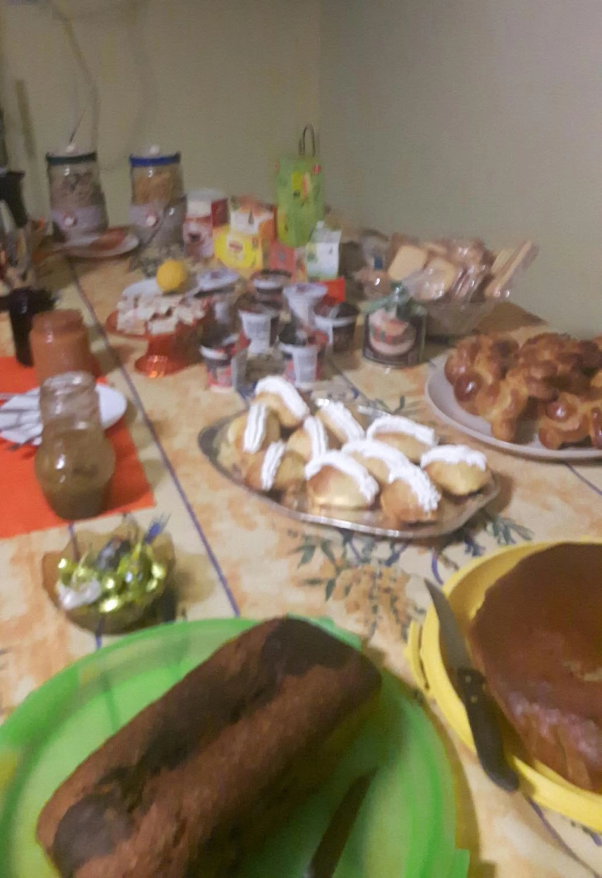Italian breakfast in B&B Borgo Valagnesi casa Annarita