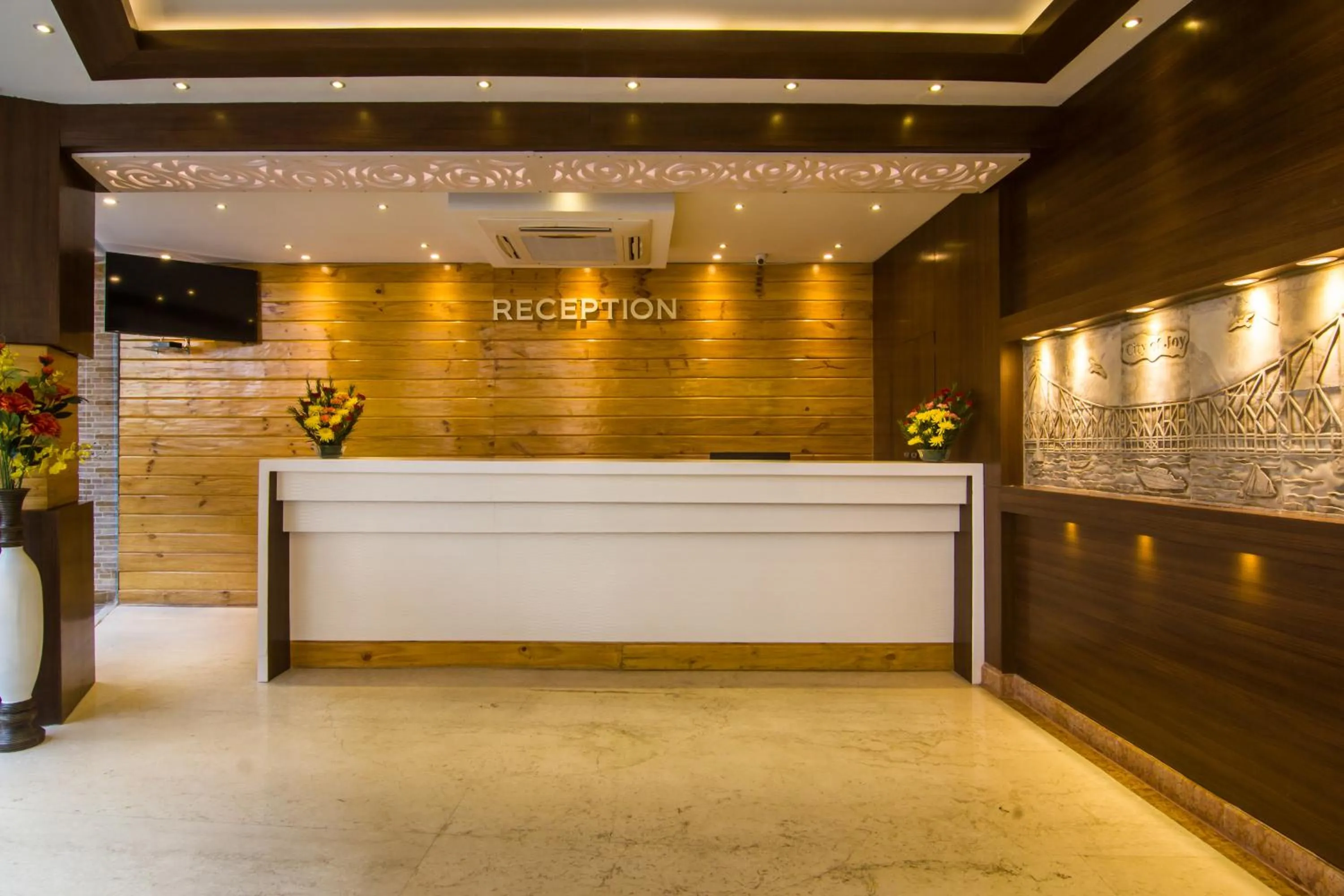 Lobby or reception in Hotel Sawood International