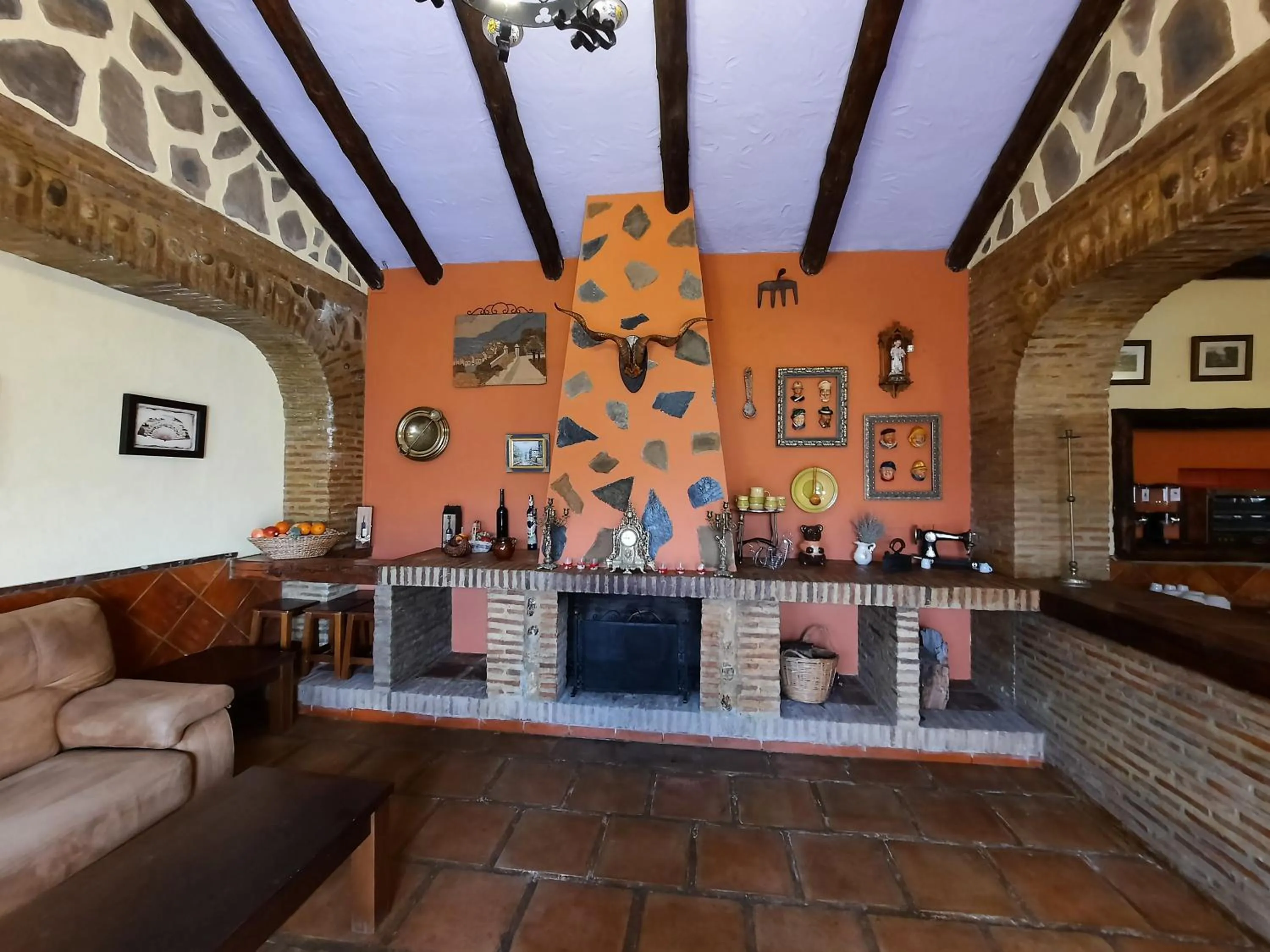 Living room in Hotel Restaurante Las Buitreras