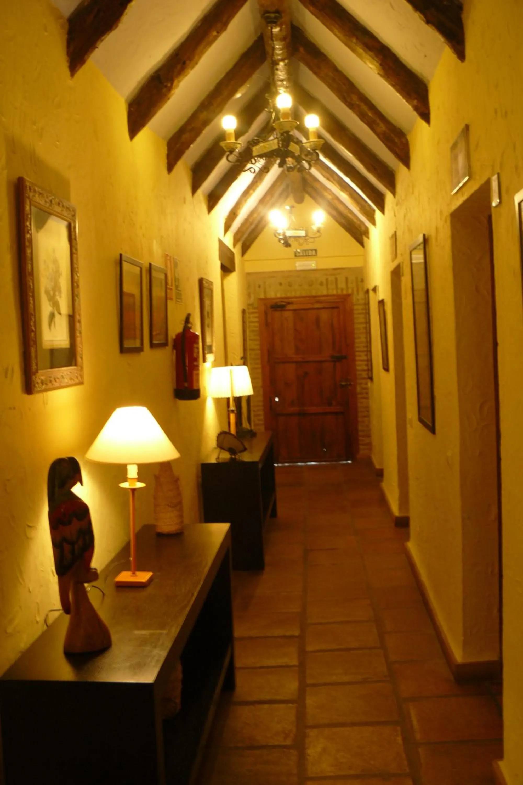 Lobby or reception in Hotel Restaurante Las Buitreras