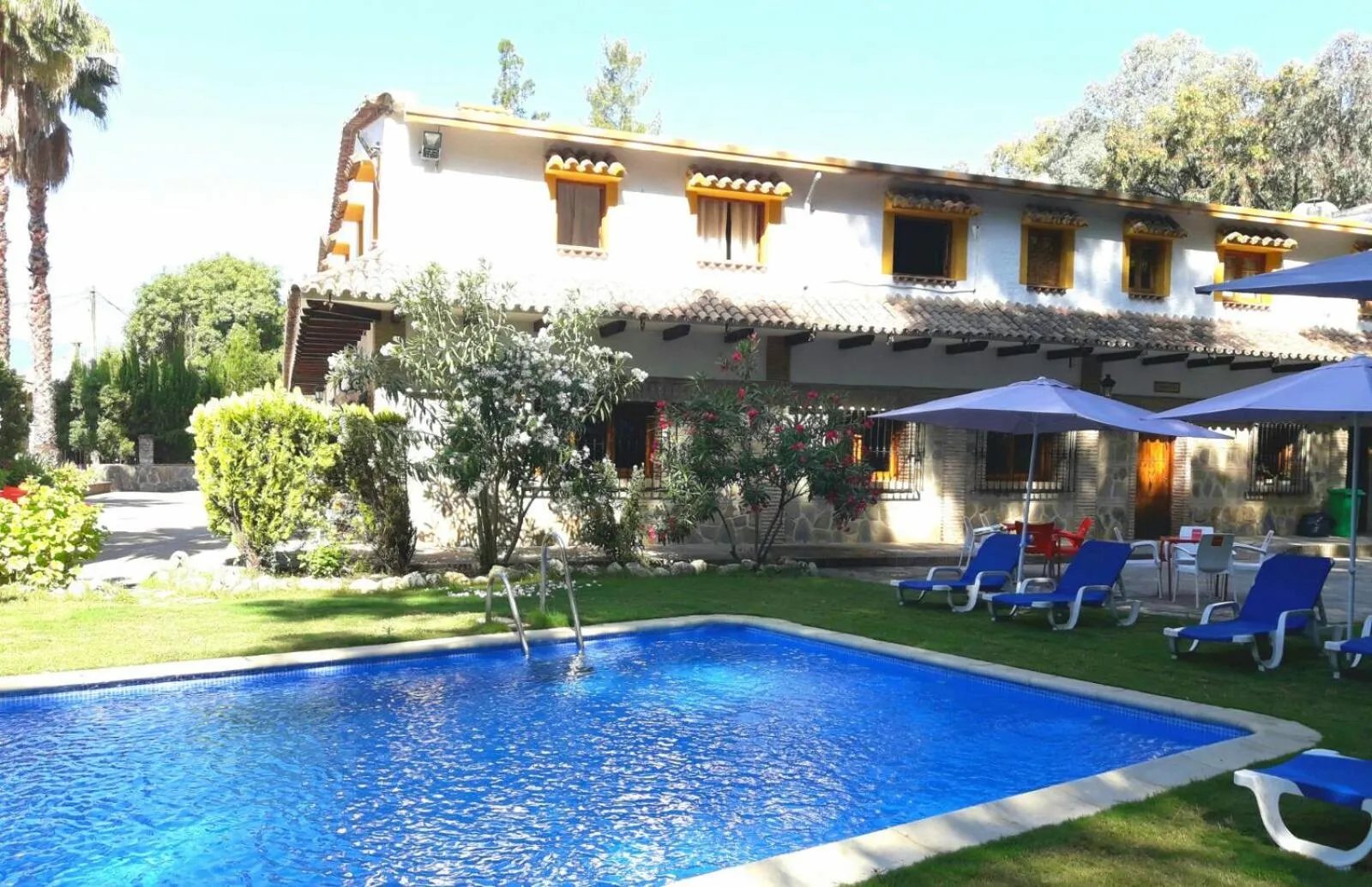 BBQ facilities in Hotel Restaurante Las Buitreras