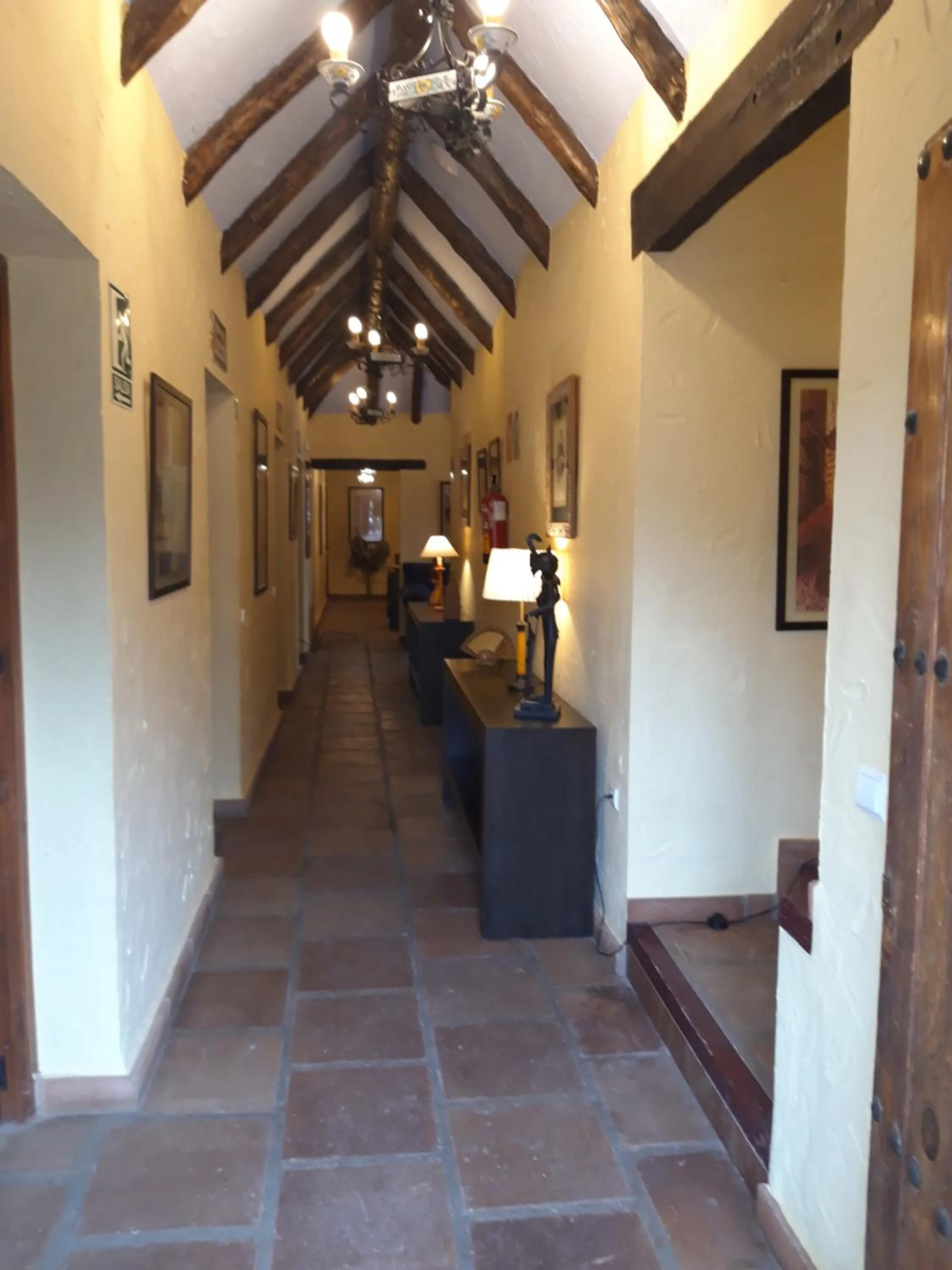 Lobby or reception in Hotel Restaurante Las Buitreras