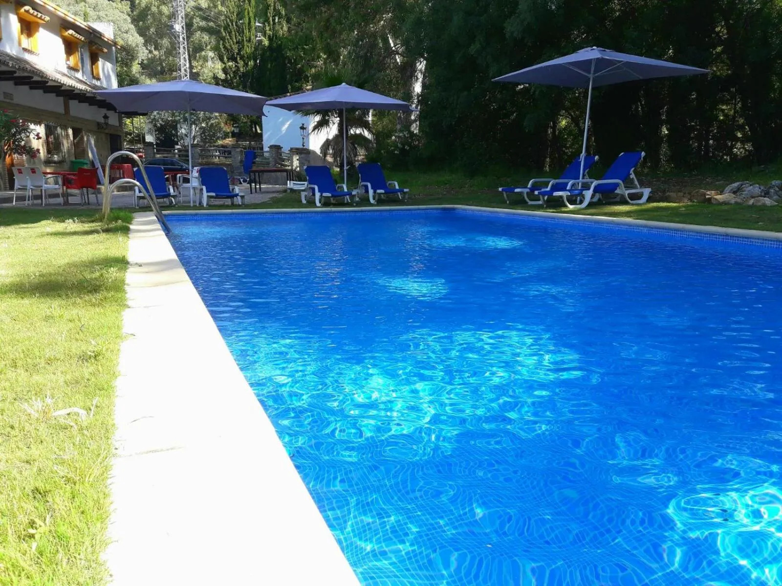BBQ facilities in Hotel Restaurante Las Buitreras