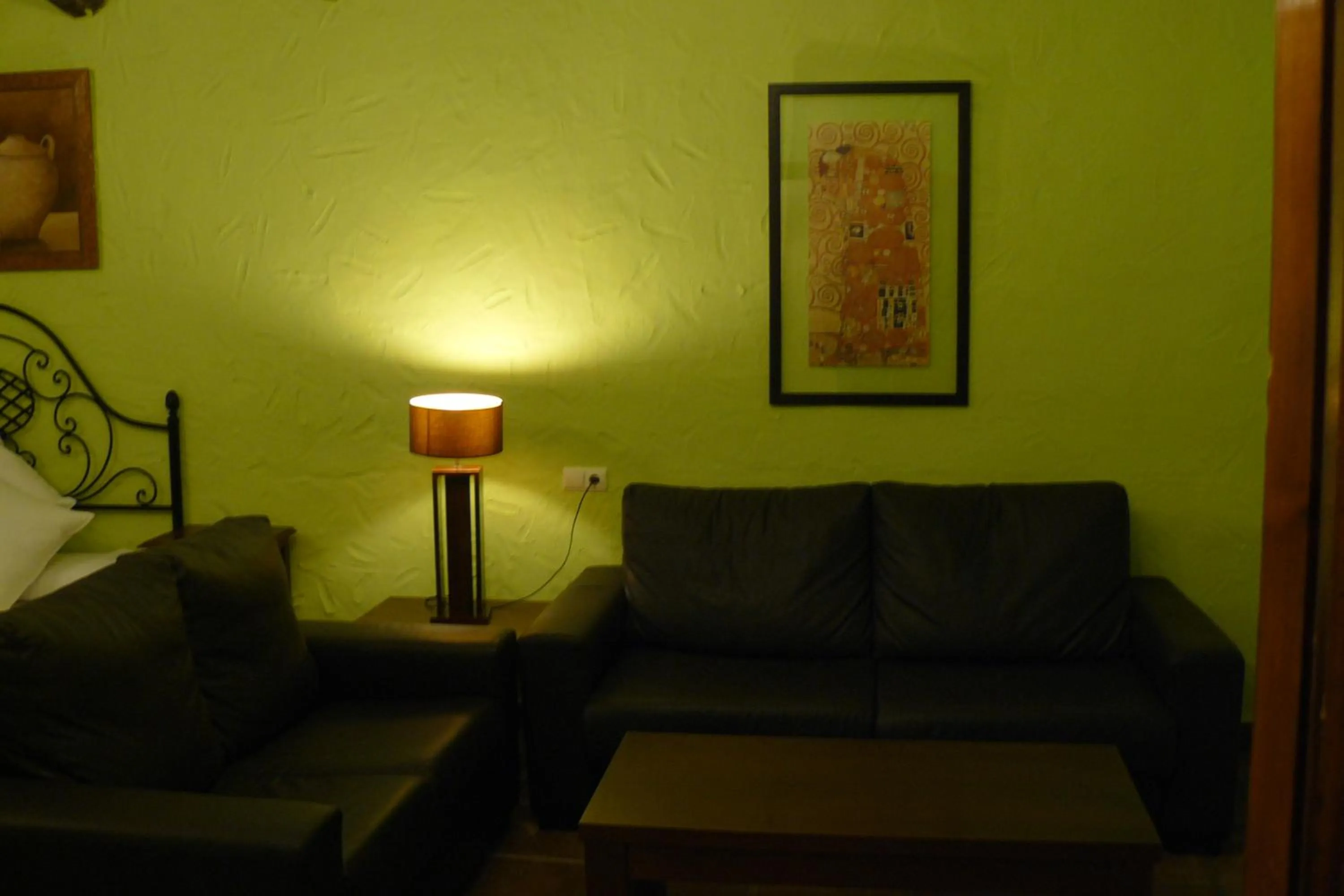 Bed in Hotel Restaurante Las Buitreras