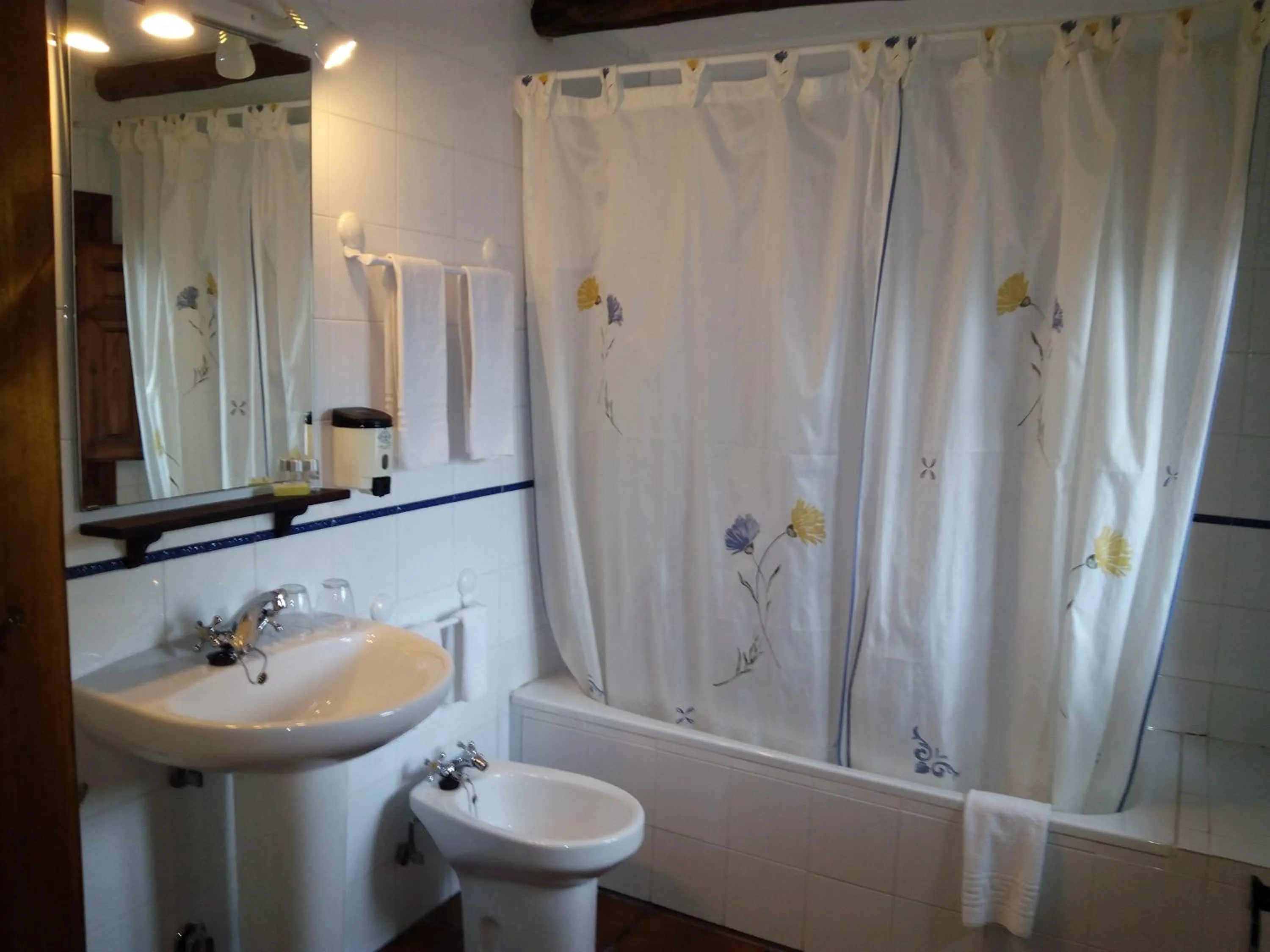 Bathroom in Hotel Restaurante Las Buitreras