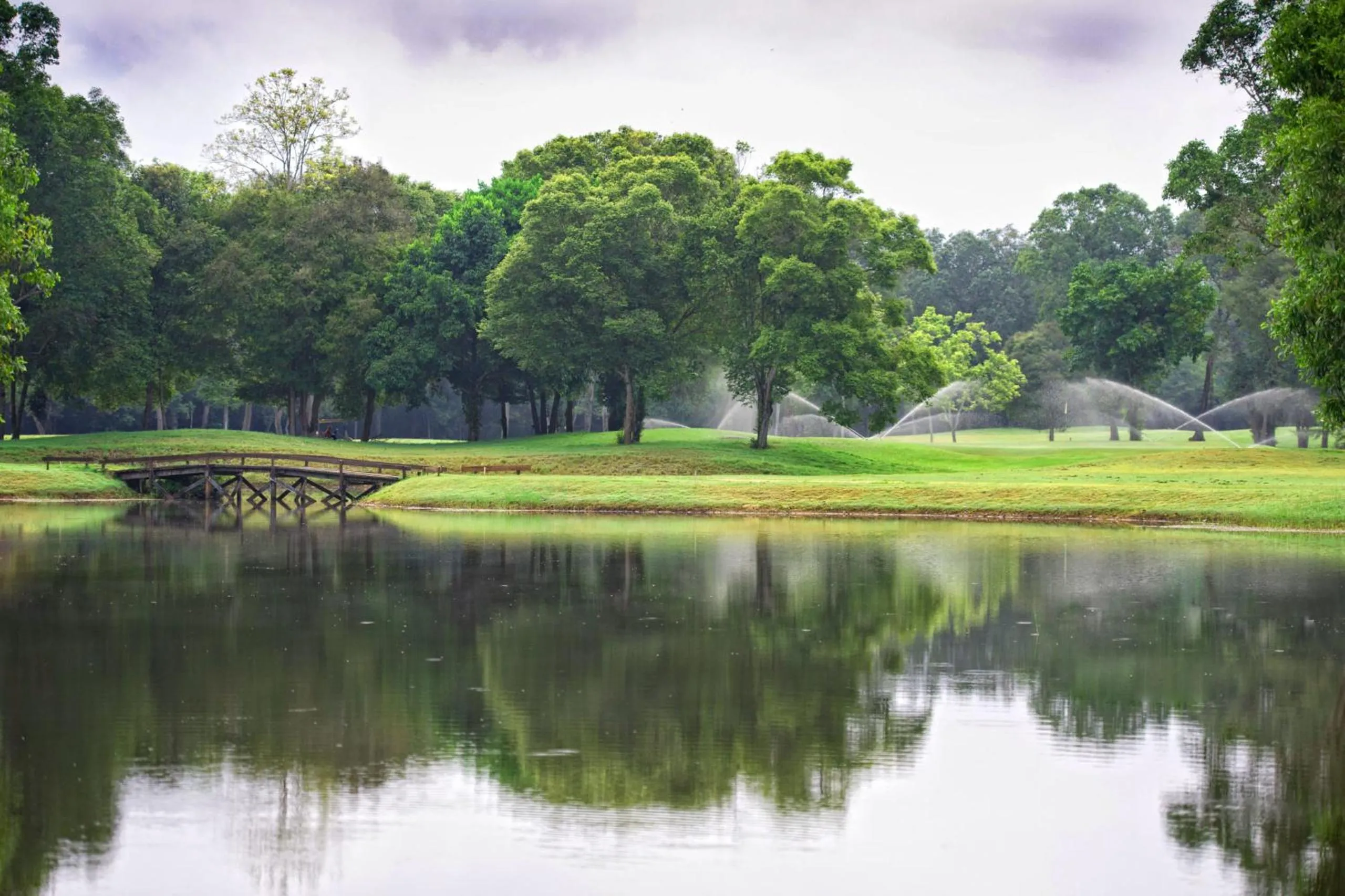 Golfcourse in Villea Rompin Resort & Golf