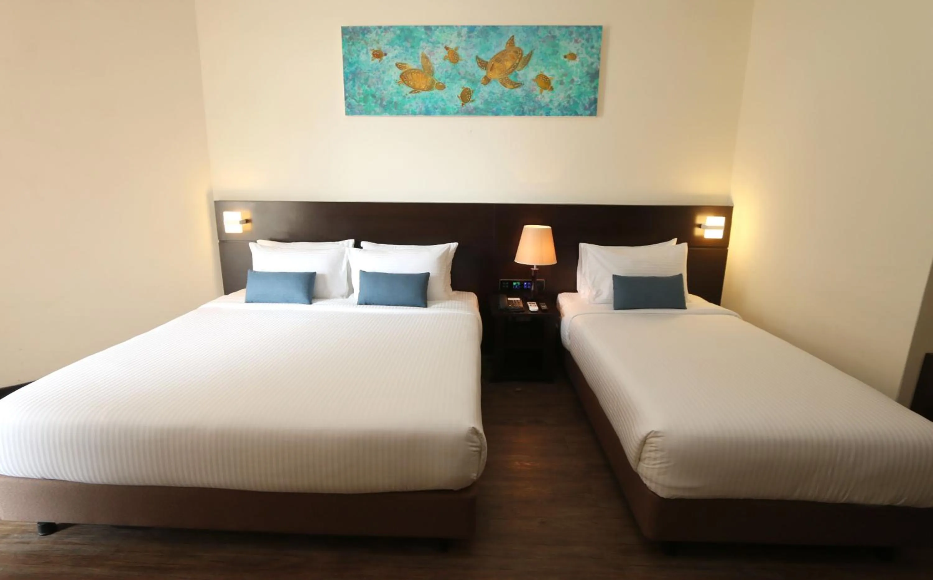 Bed in Villea Rompin Resort & Golf