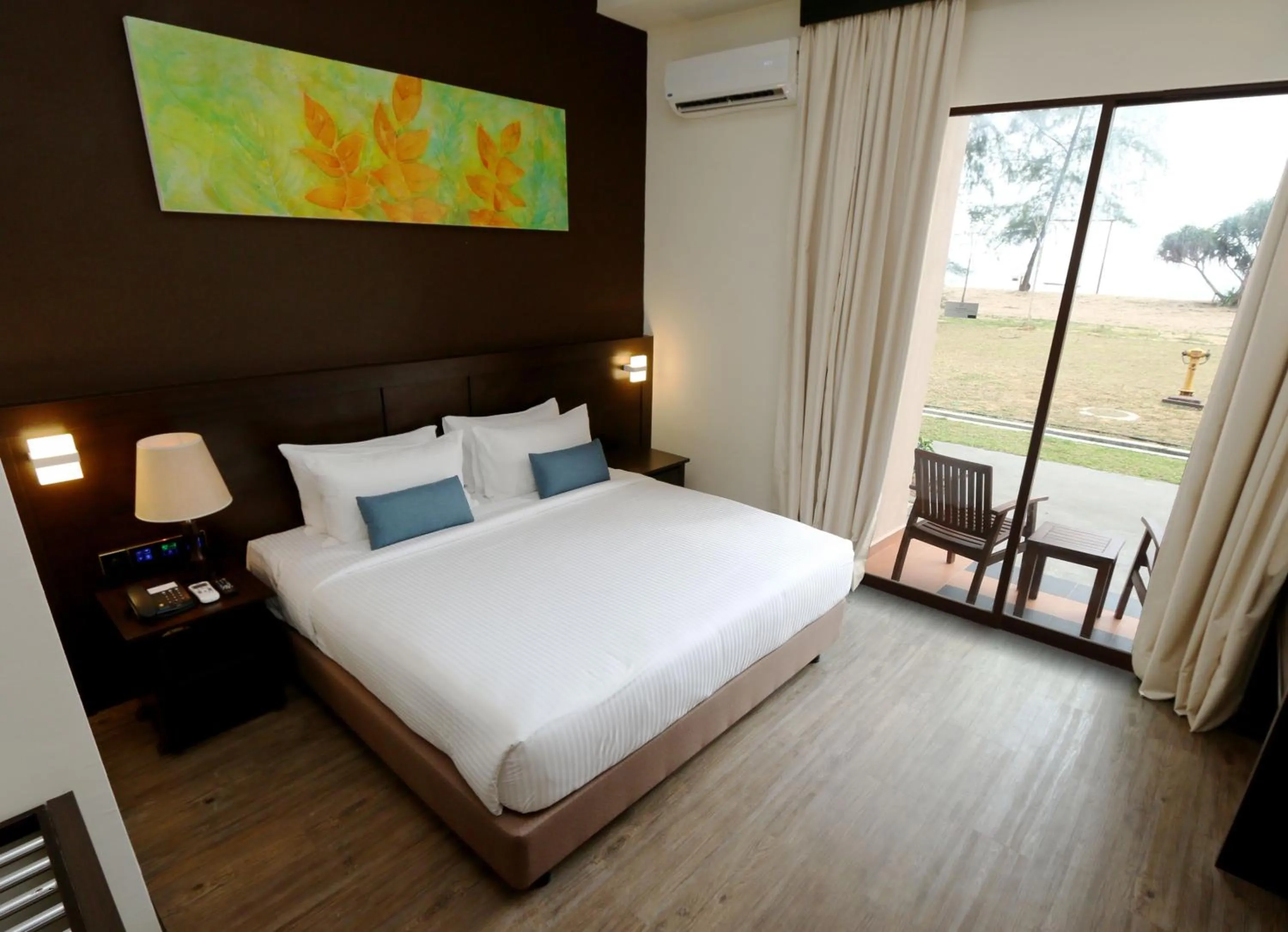 Bed in Villea Rompin Resort & Golf