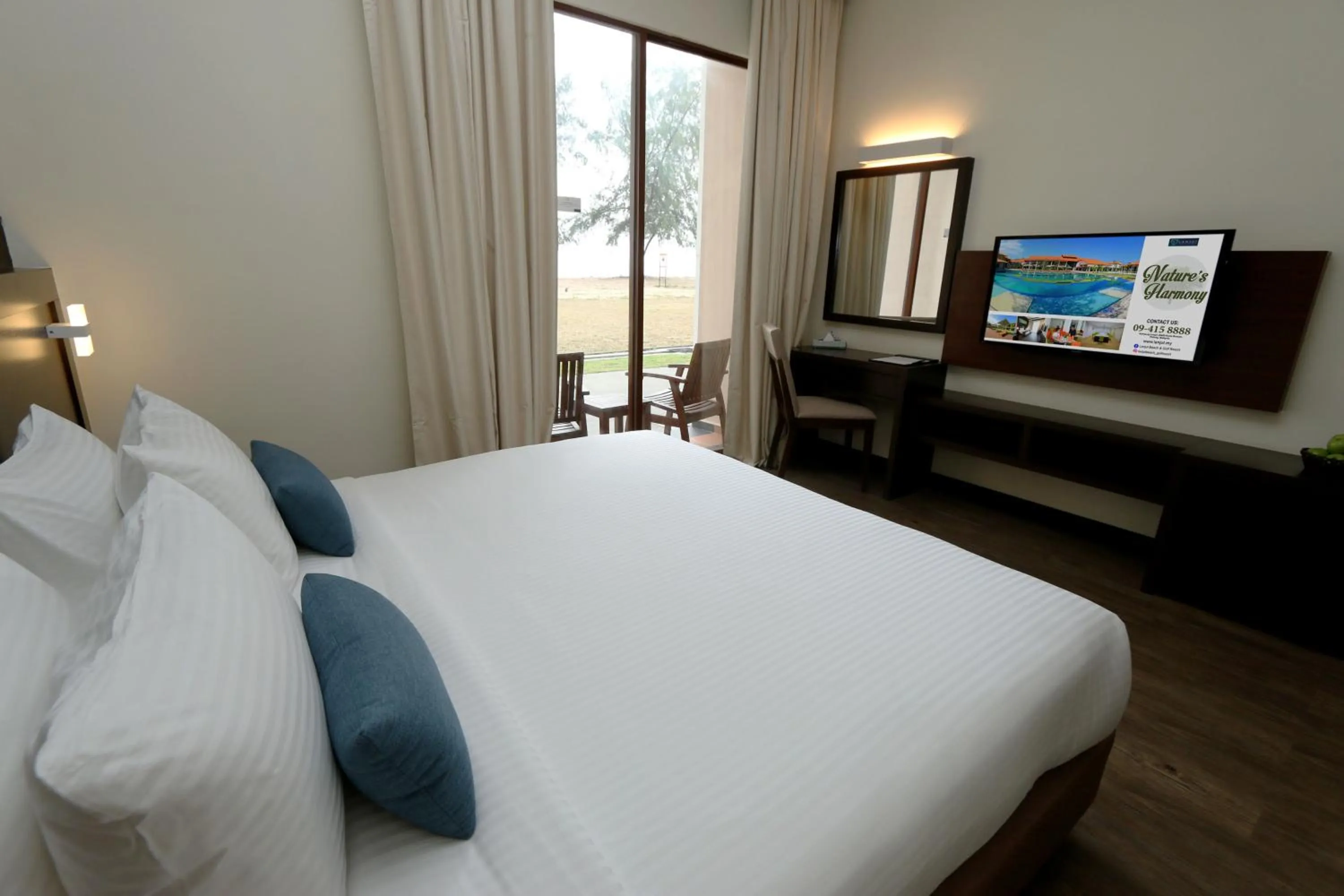 Bed in Villea Rompin Resort & Golf