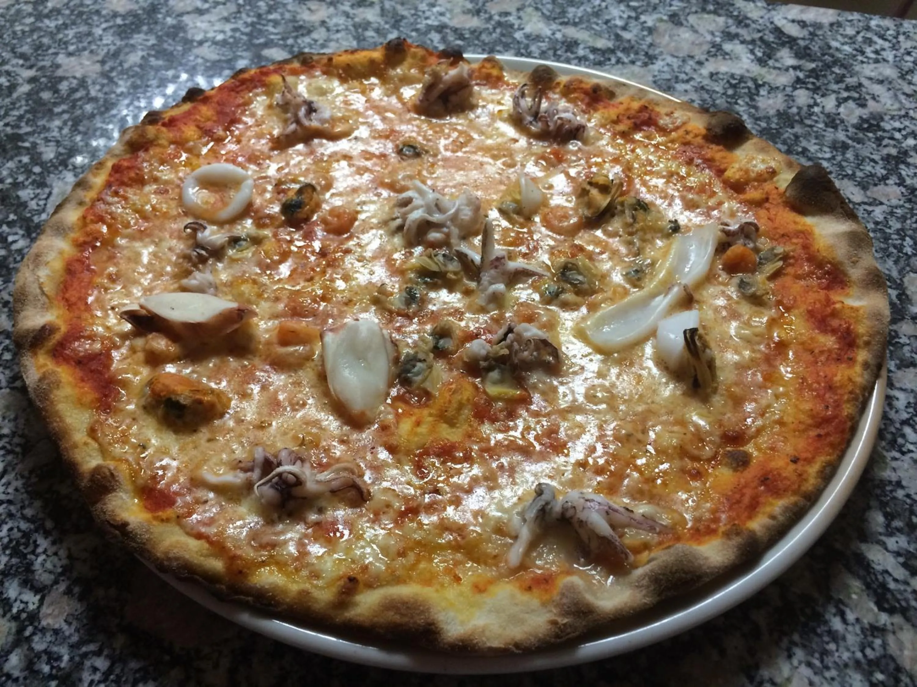 Food close-up in Hotel Le Cime