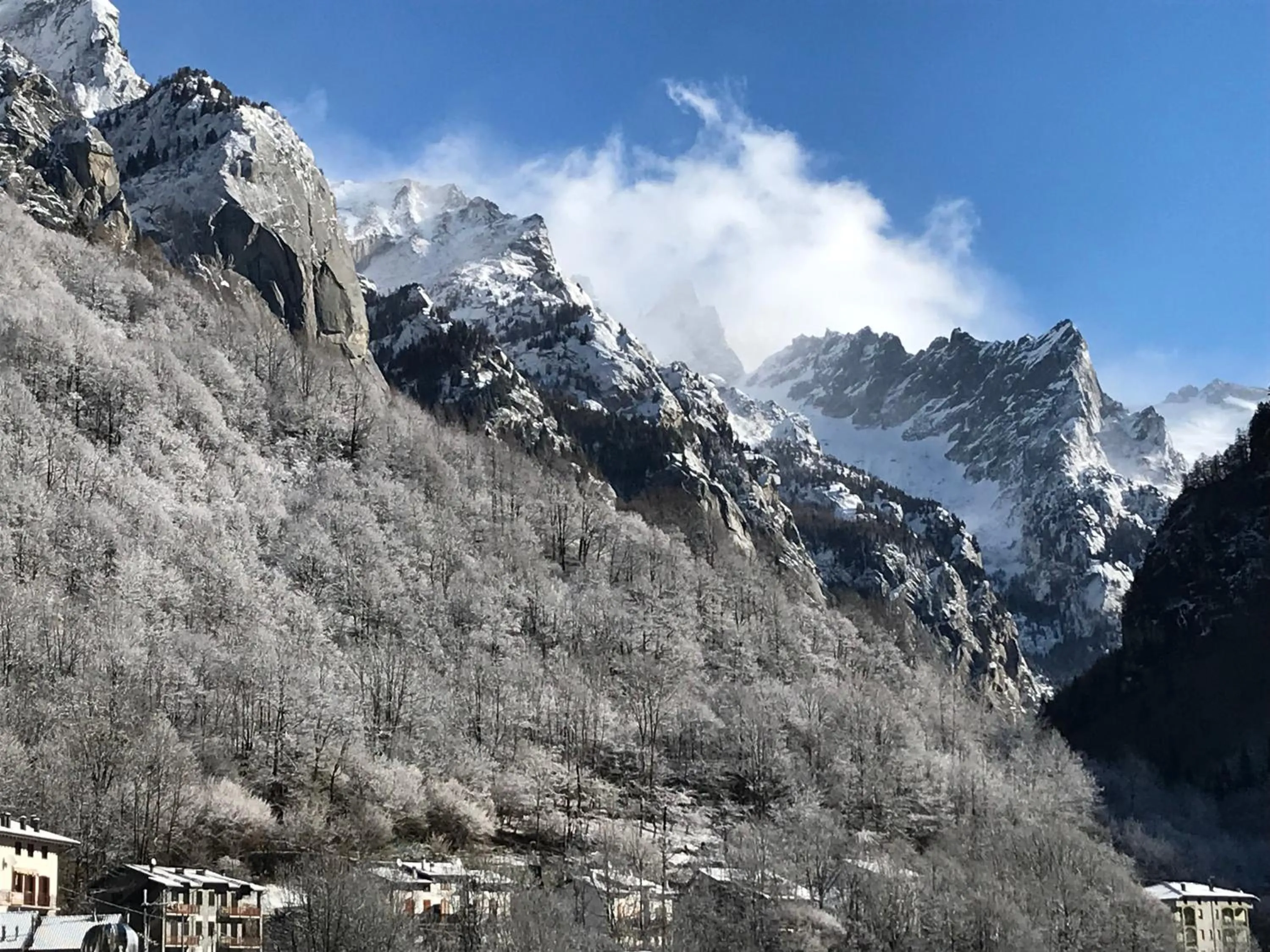Natural landscape in Hotel Le Cime