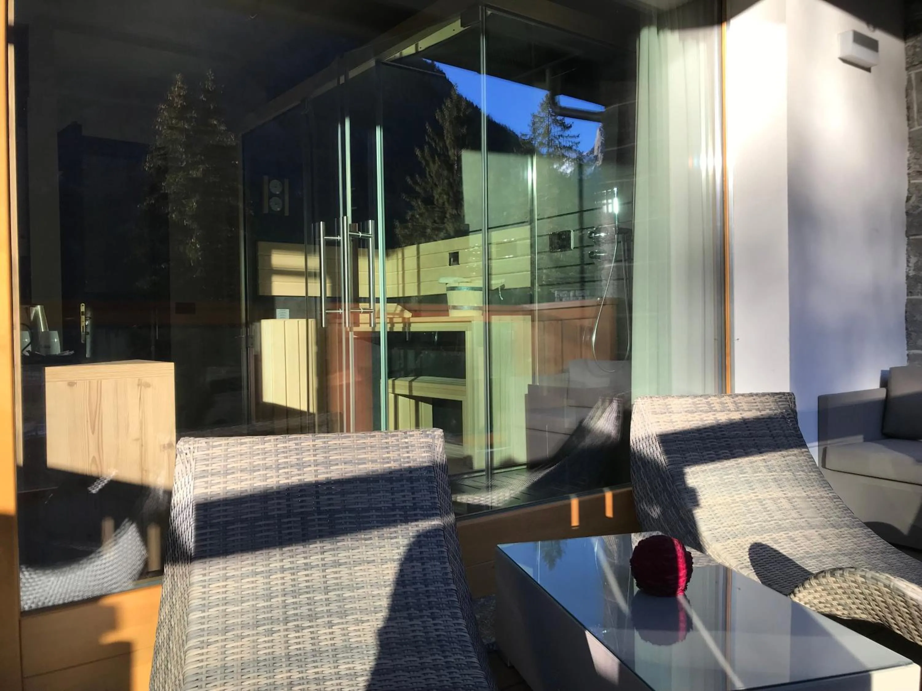 Balcony/Terrace in Hotel Le Cime