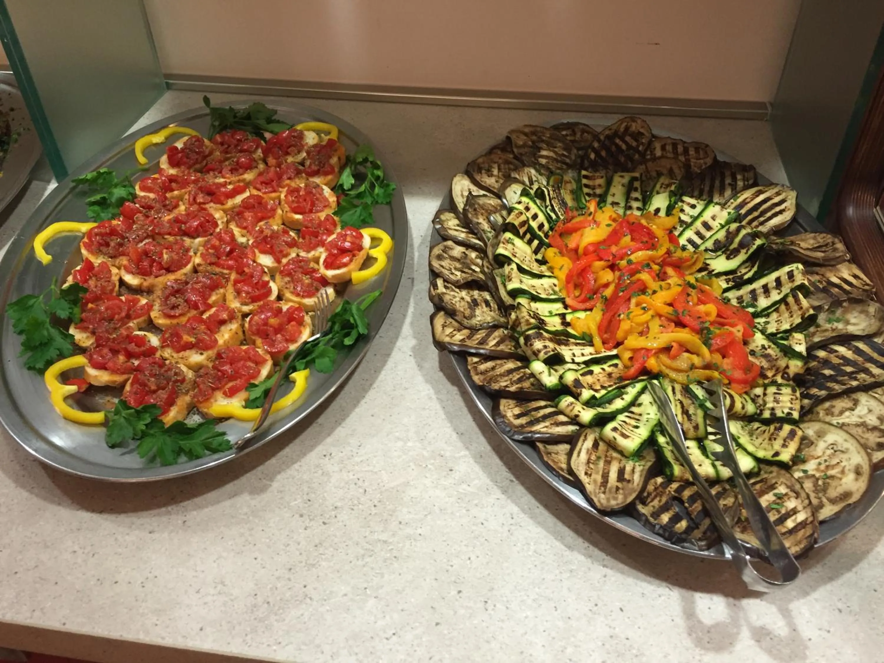 Food close-up in Hotel Le Cime