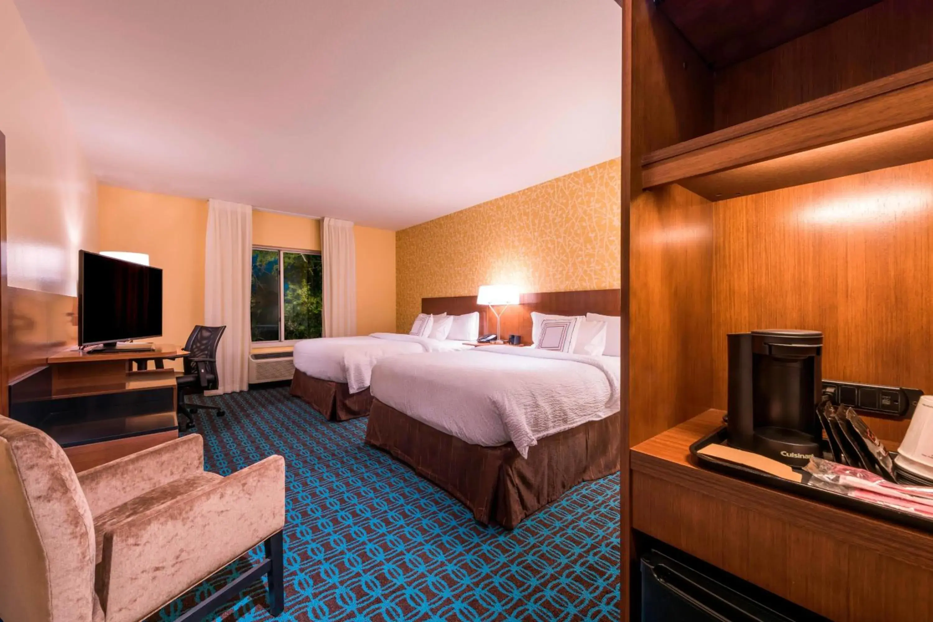 Guest Queen Room with Two Queen Beds in Fairfield Inn by Marriott Afton Star Valley Guest Queen Room with Two Queen Beds in Fairfield Inn by Marriott Afton Star Valley