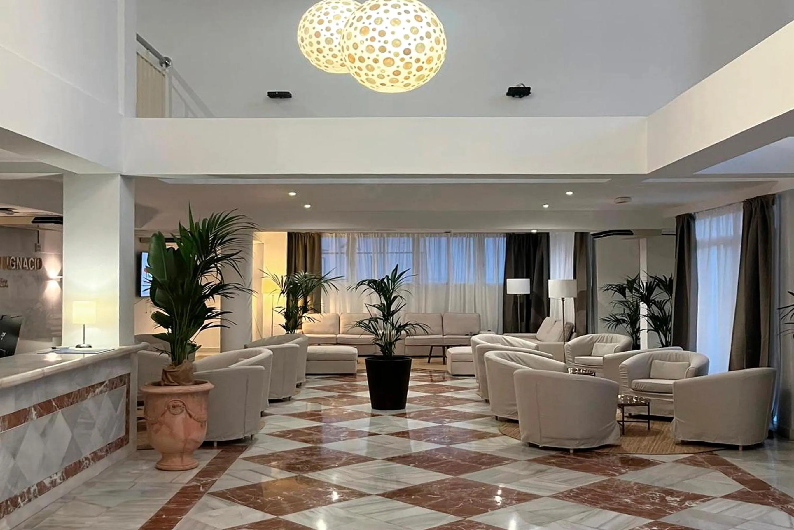 Communal lounge/ TV room in Hotel Don Ignacio