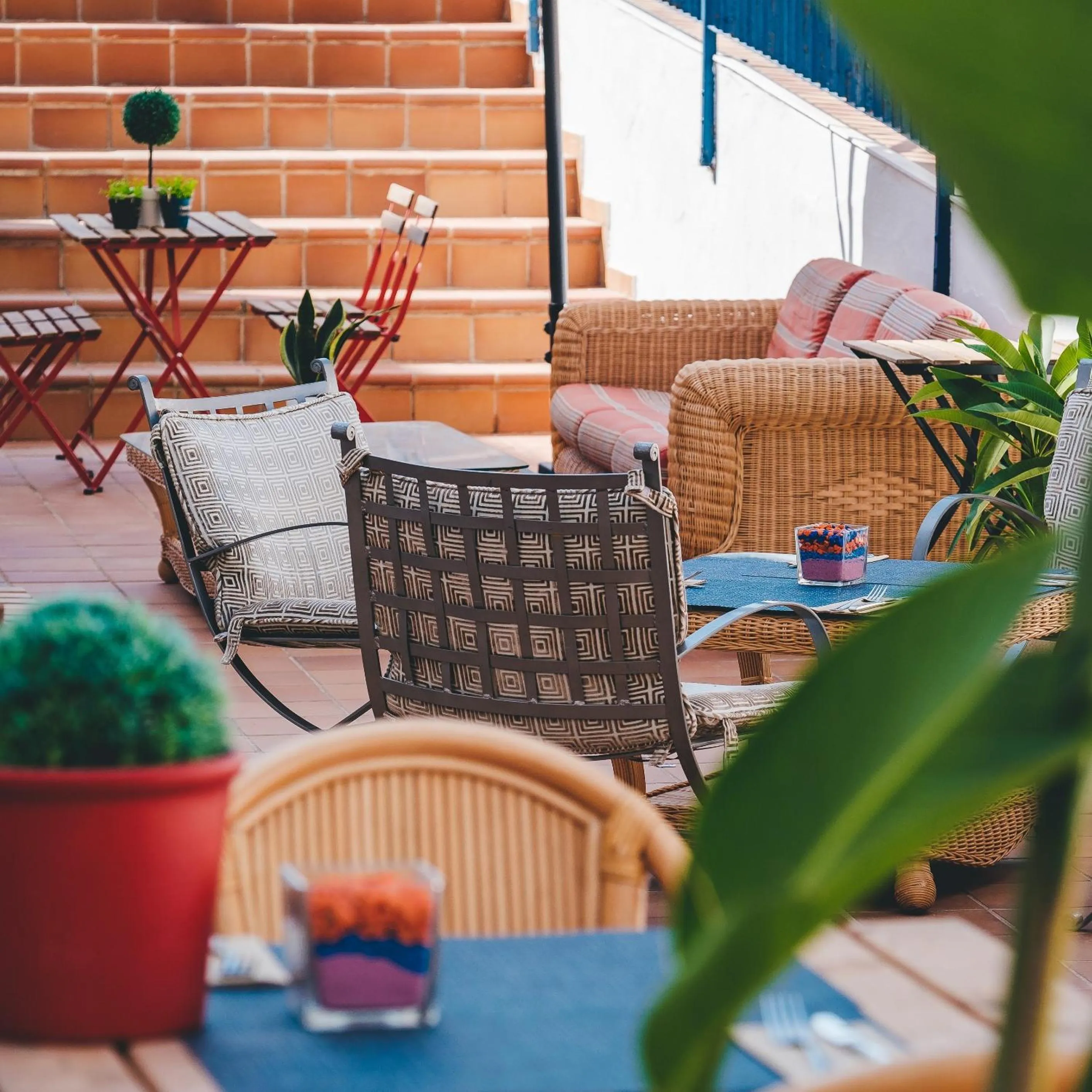 Seating area in Hotel Don Ignacio
