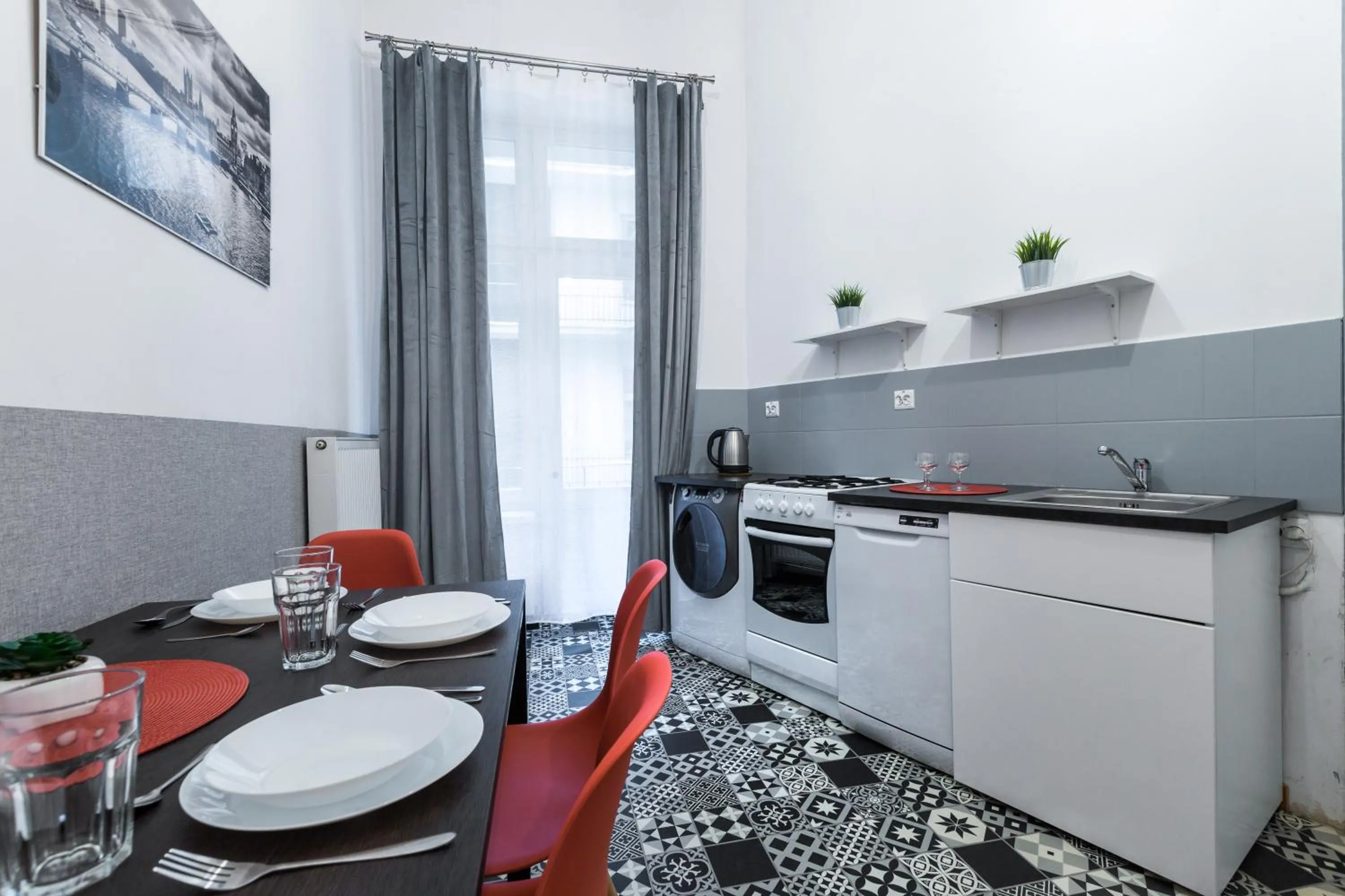 kitchen in Wawel Cracow Old City Apartments - Friendhouse Apartments