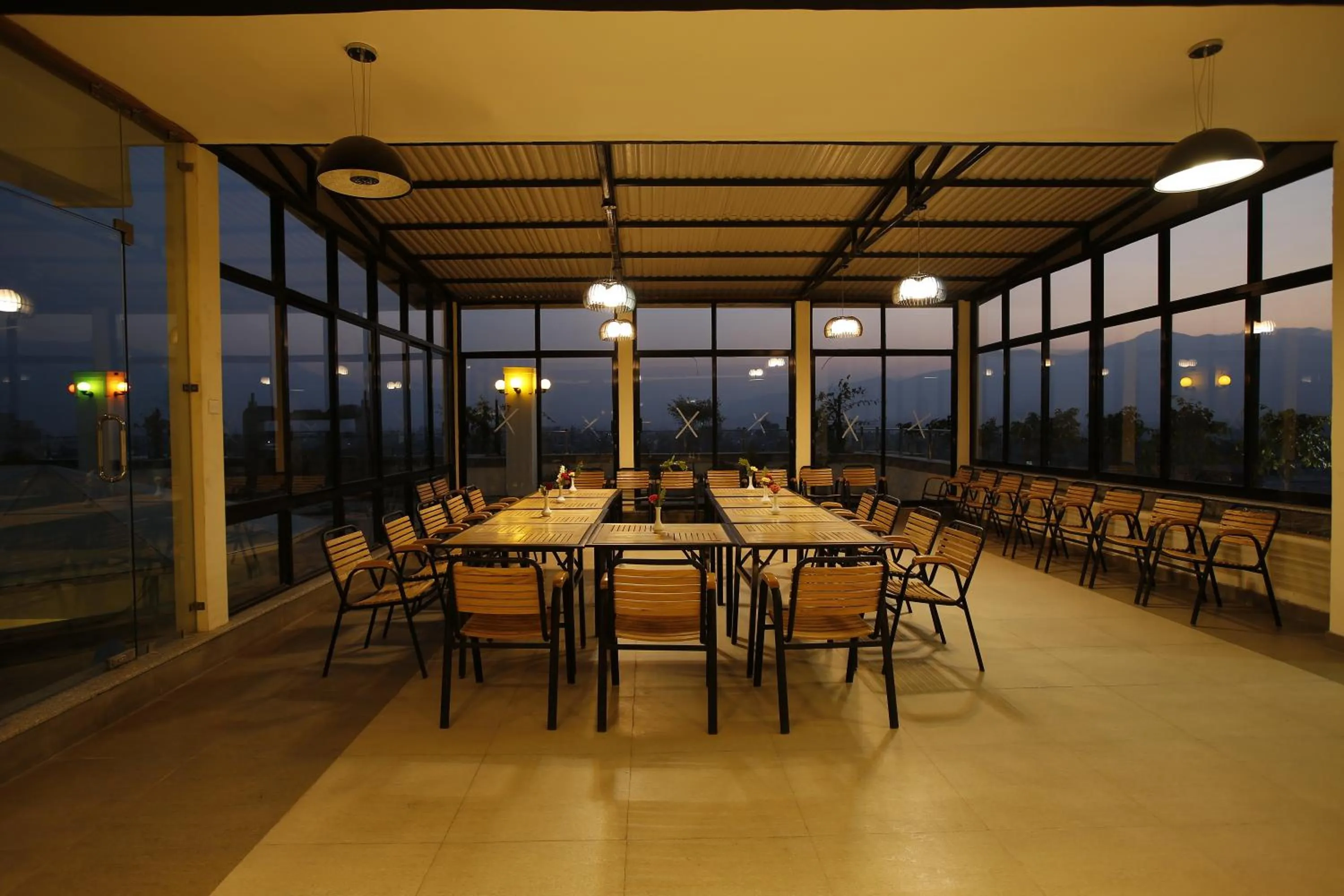 On site in Hotel Arts Kathmandu