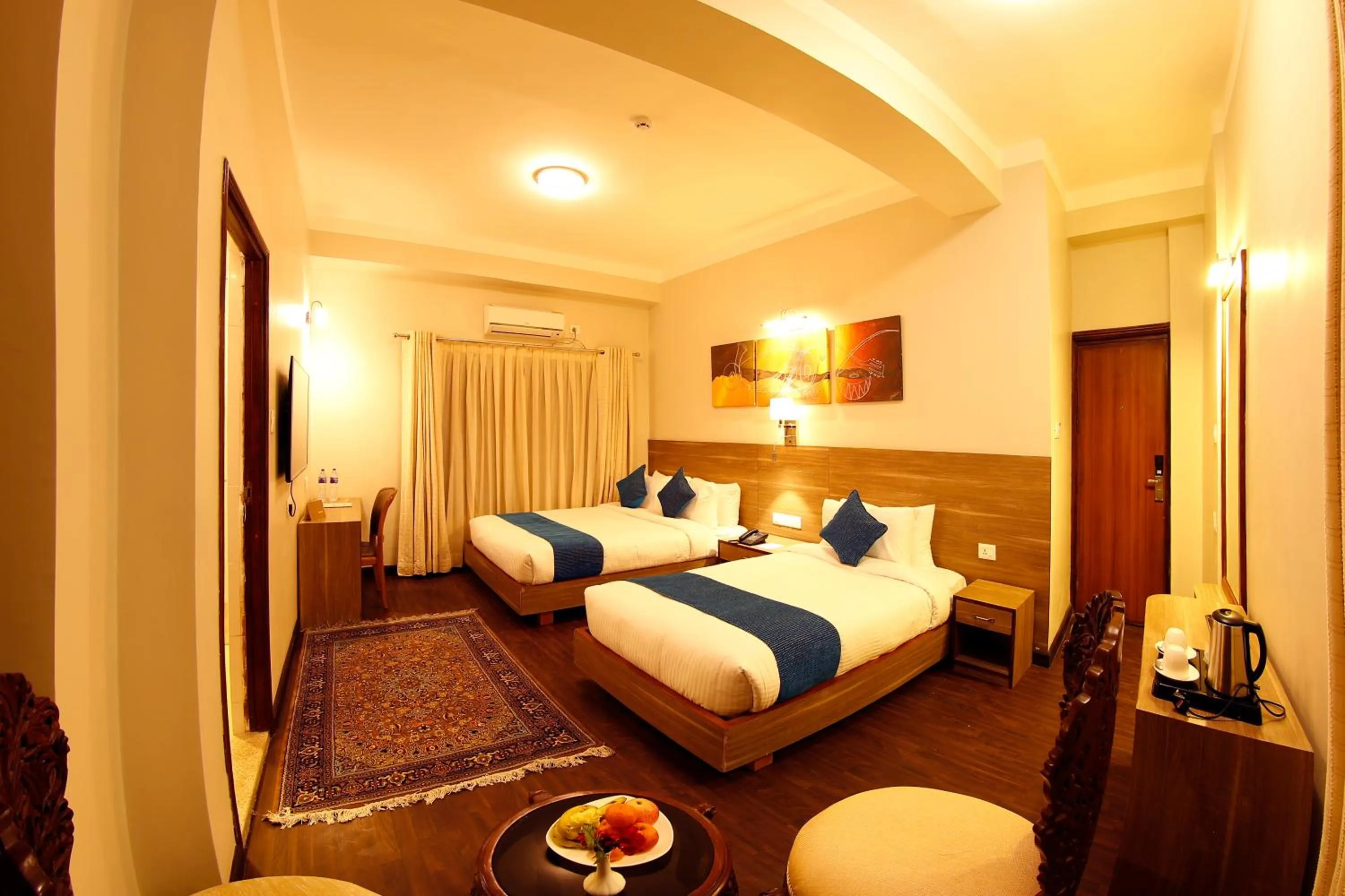 Photo of the whole room, Bed in Hotel Arts Kathmandu