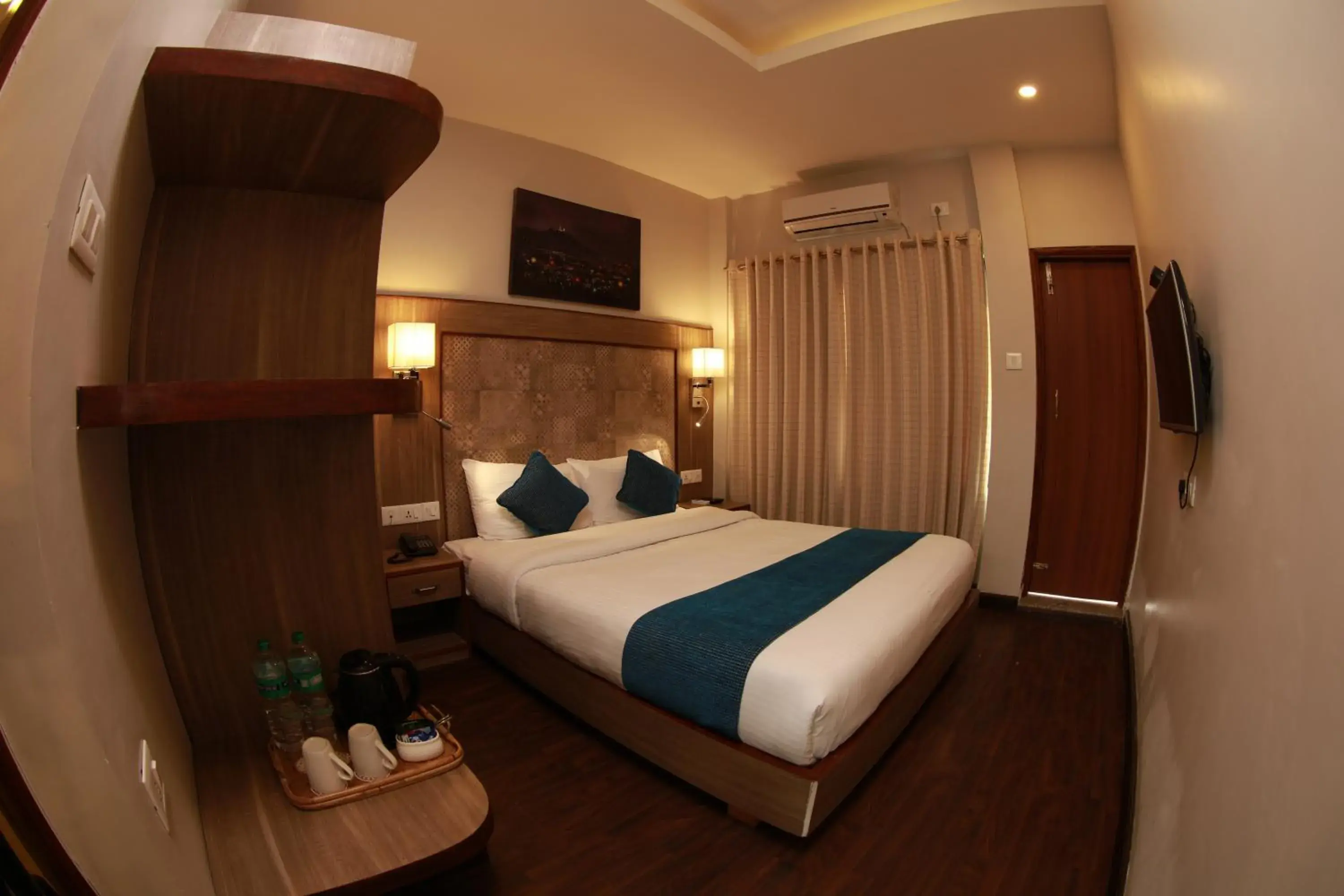 Bed in Hotel Arts Kathmandu Bed in Hotel Arts Kathmandu