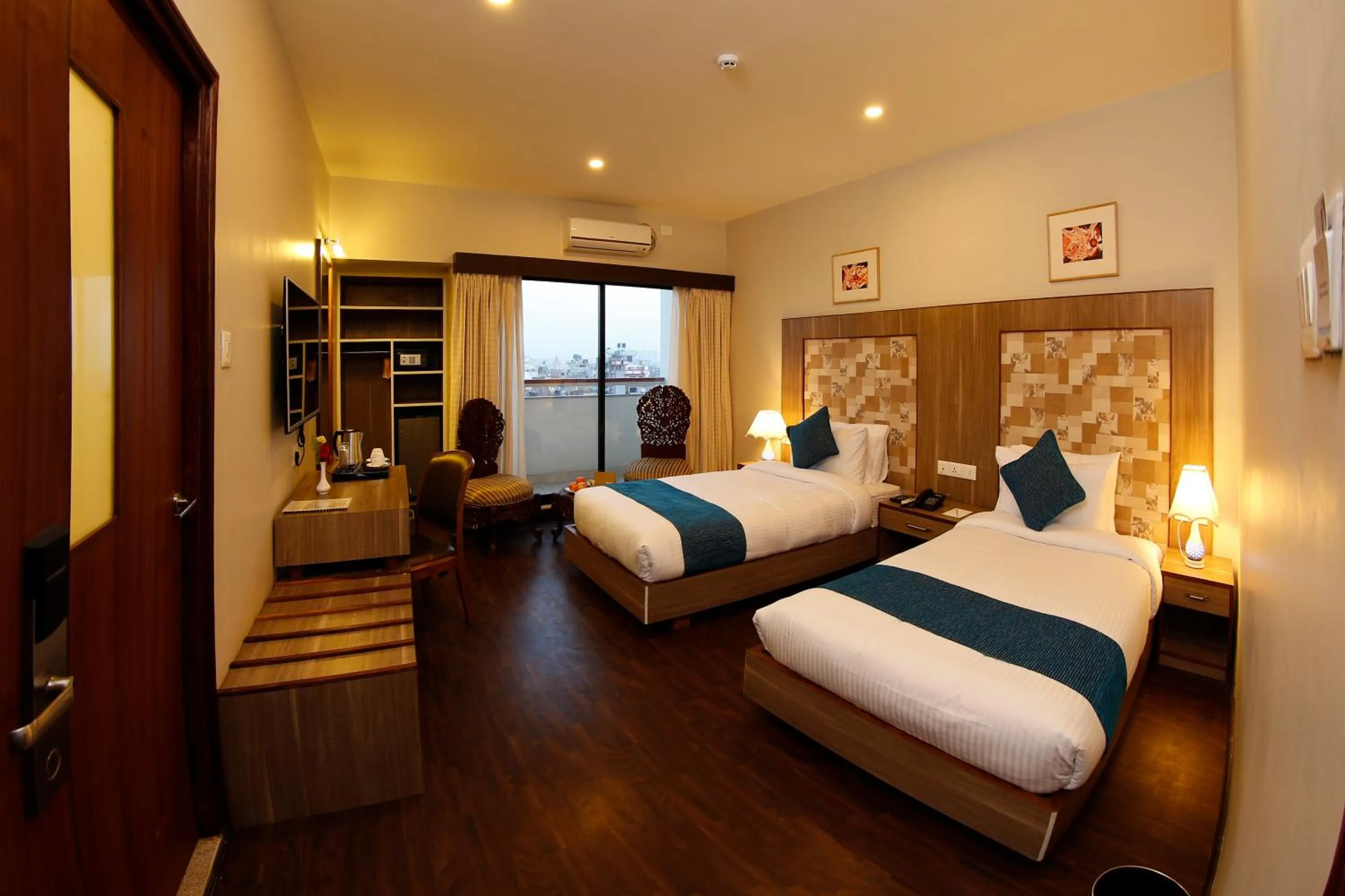 Photo of the whole room, Bed in Hotel Arts Kathmandu
