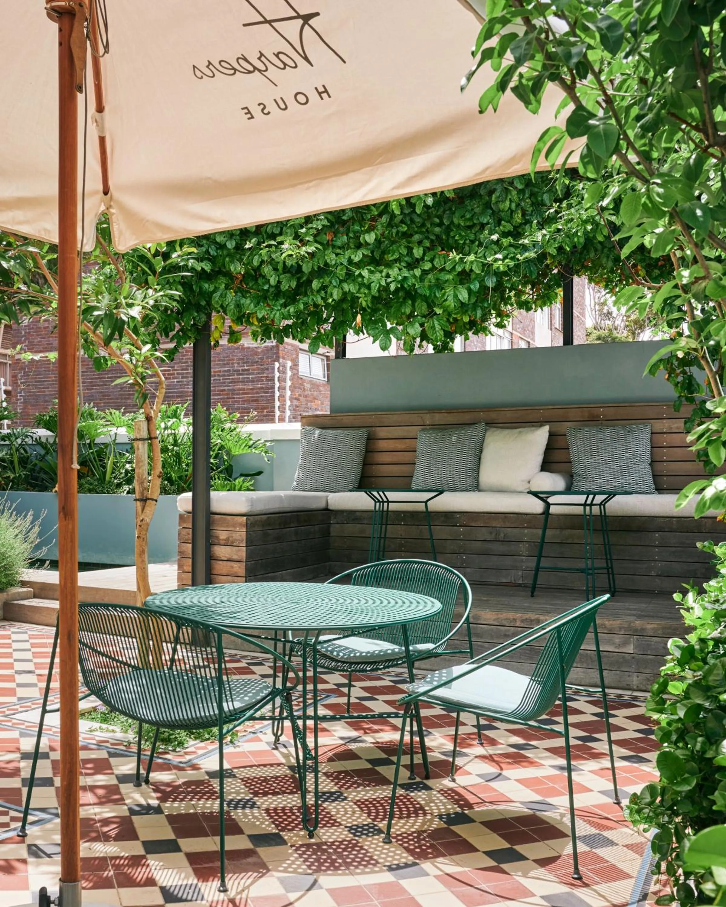 Patio in Harpers House