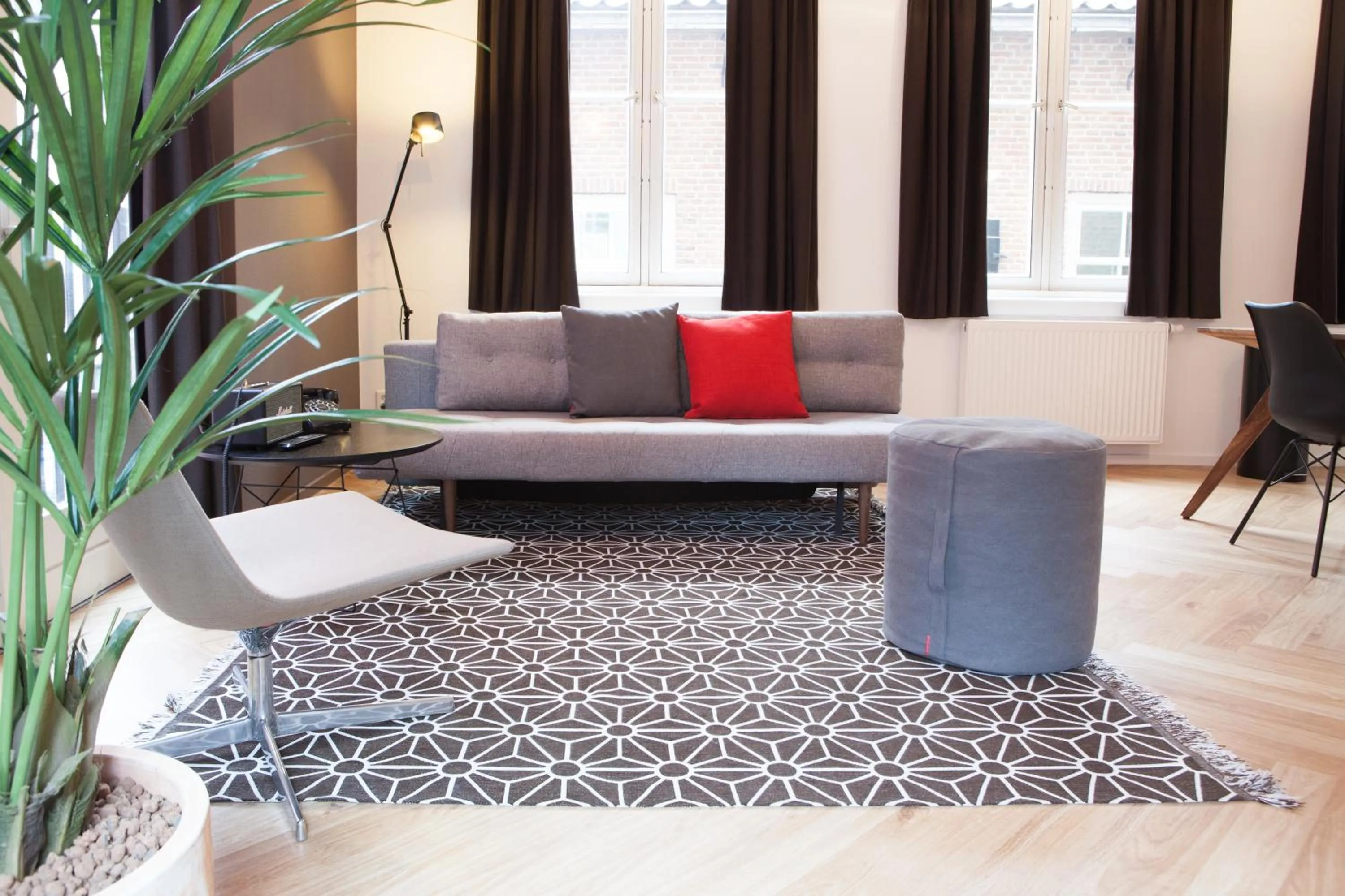 Living room in The Duke Boutique Apartments