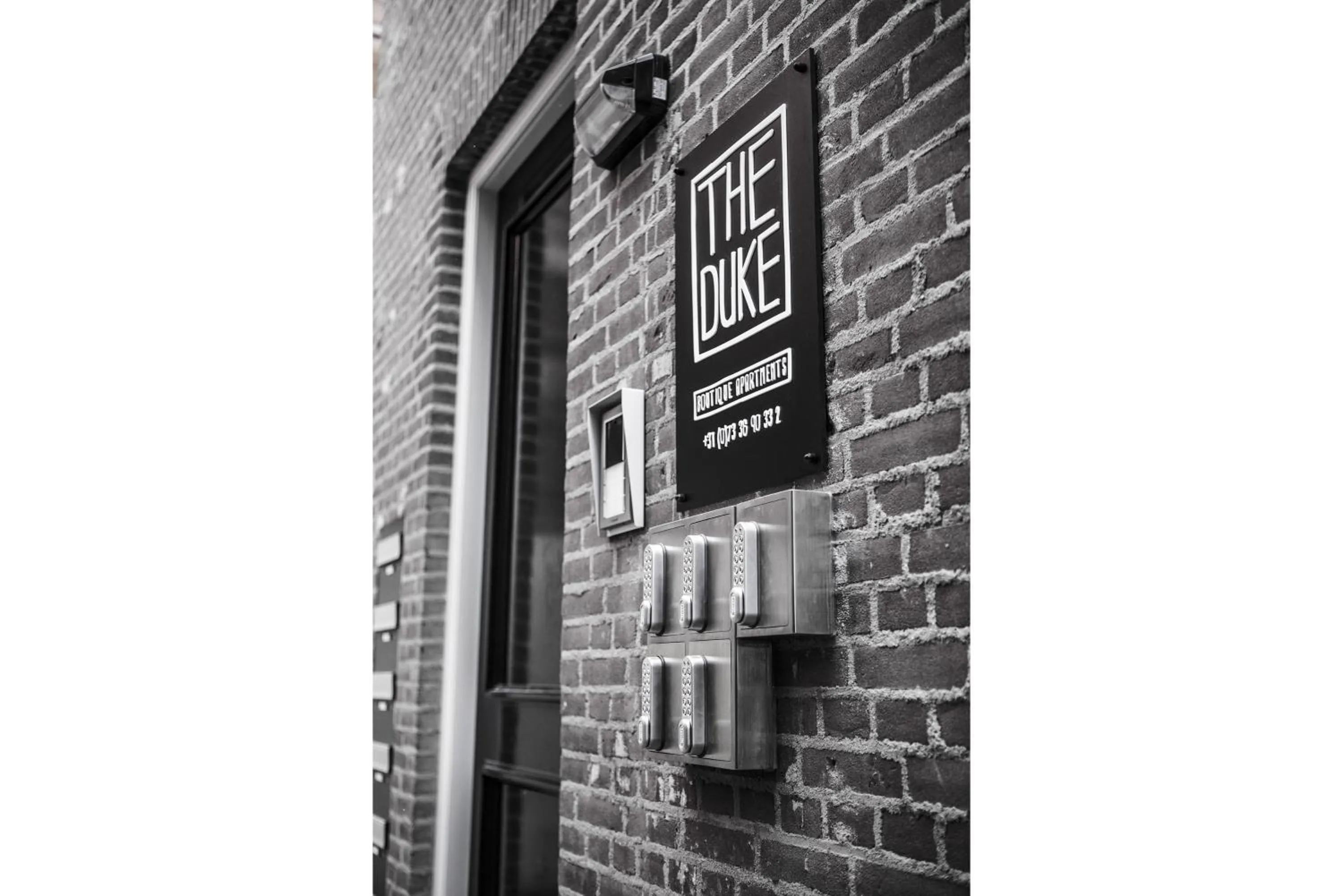 Facade/entrance in The Duke Boutique Apartments