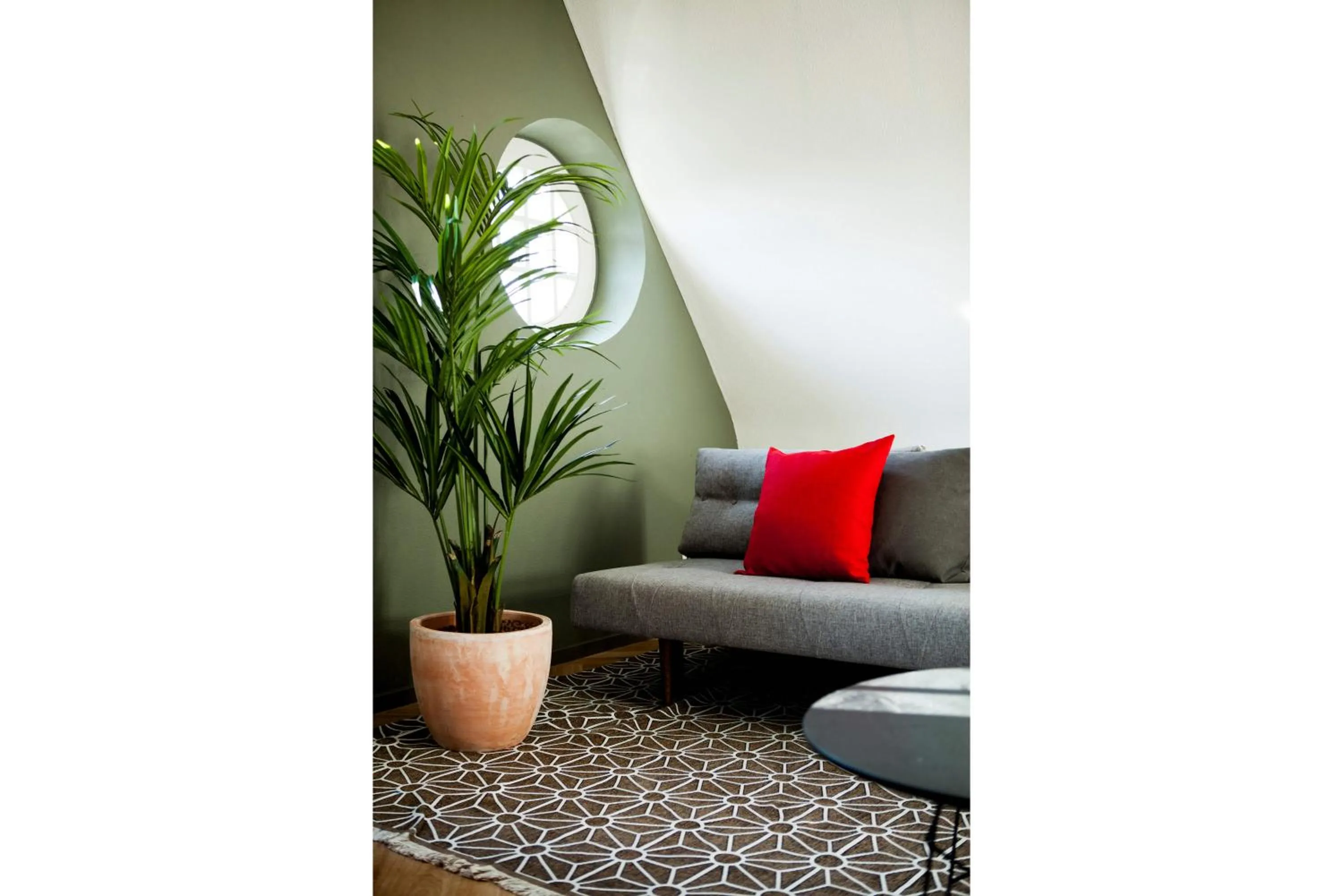 Living room in The Duke Boutique Apartments