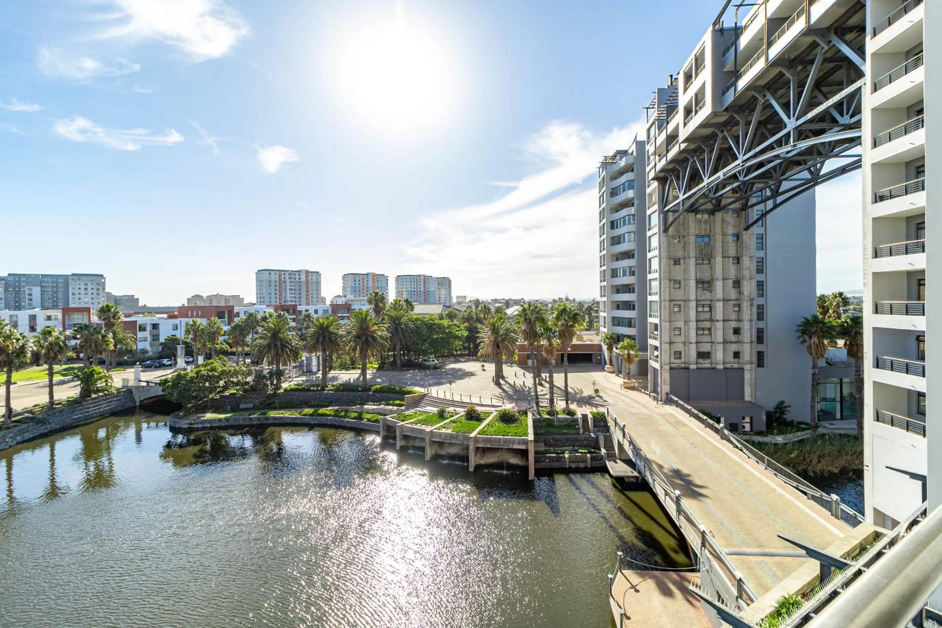 Lake view in Citystay Apartments Century City