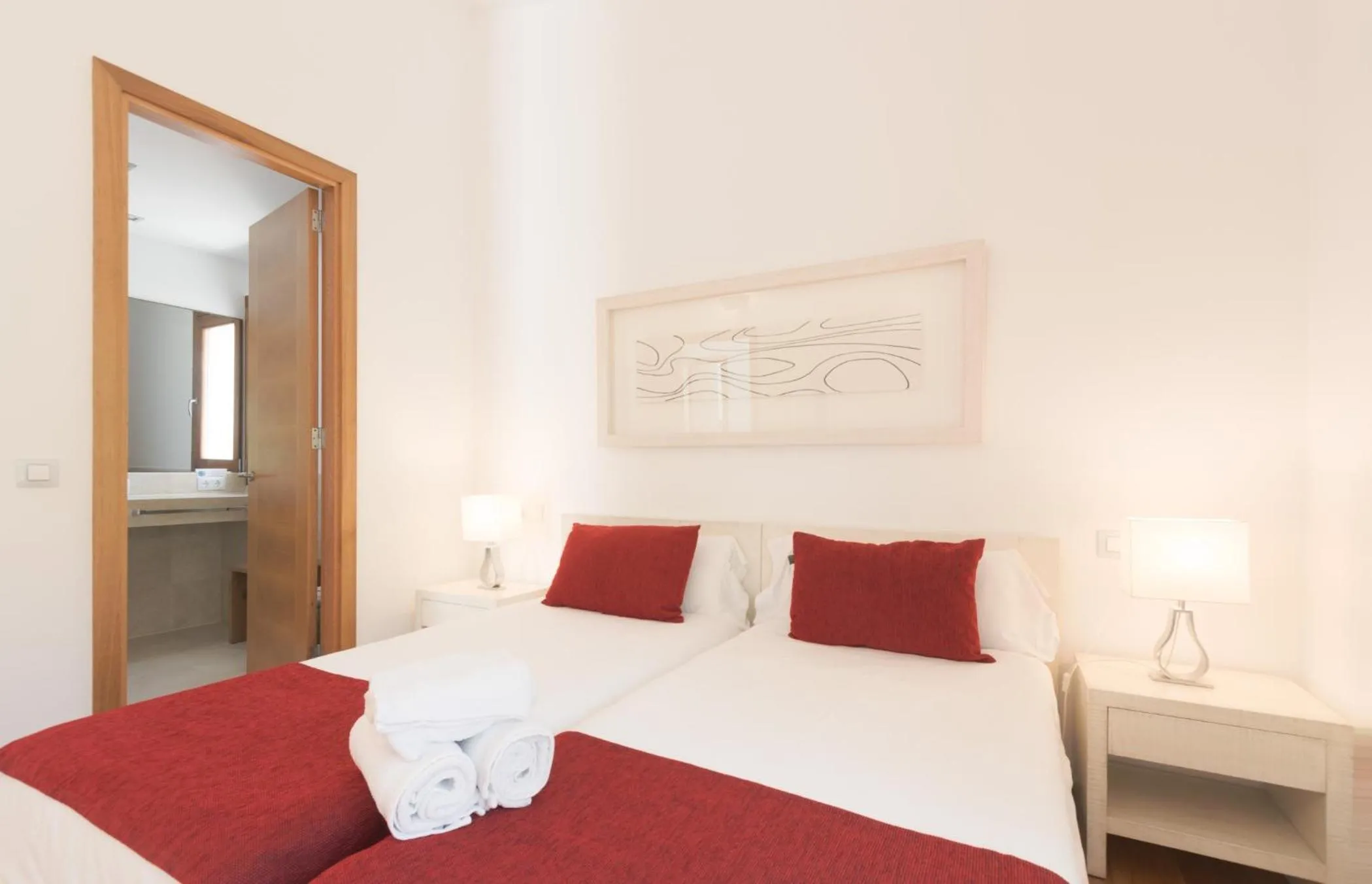 Bed in Villa Can Menut Nou