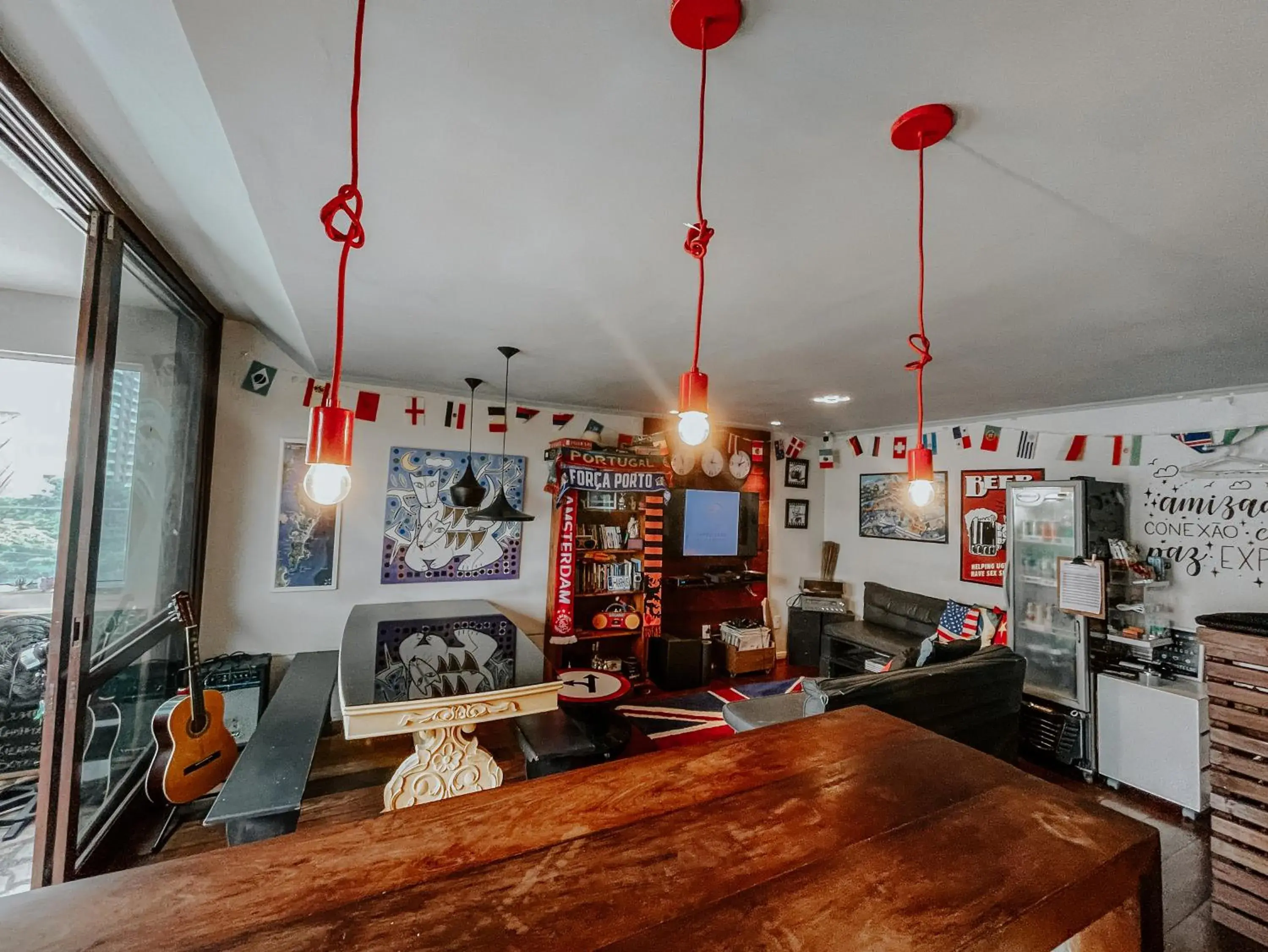 Living room in Pup Hostel SC Living room in Pup Hostel SC