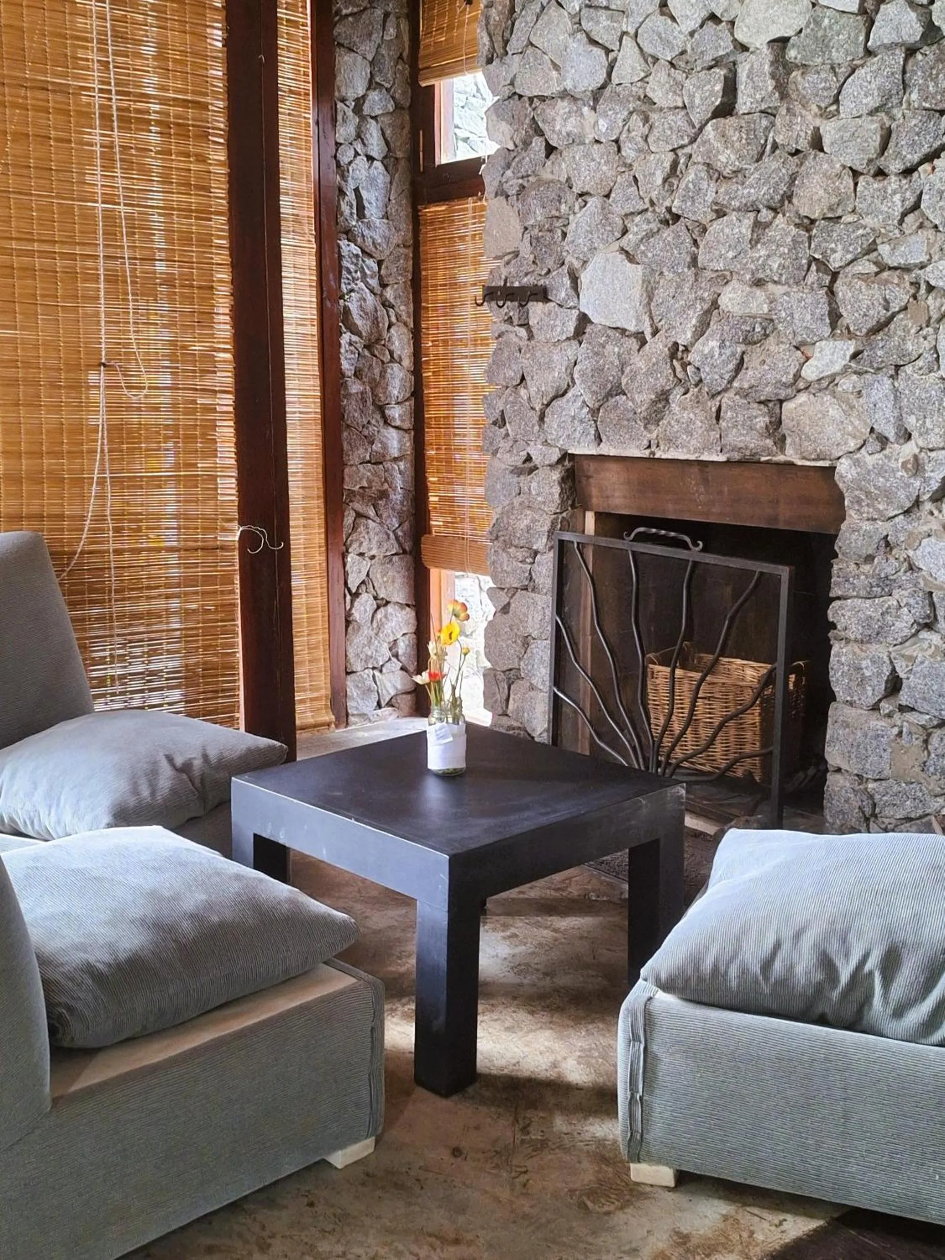 Living room in Altos Medanos Cabañas & Club de Bosque