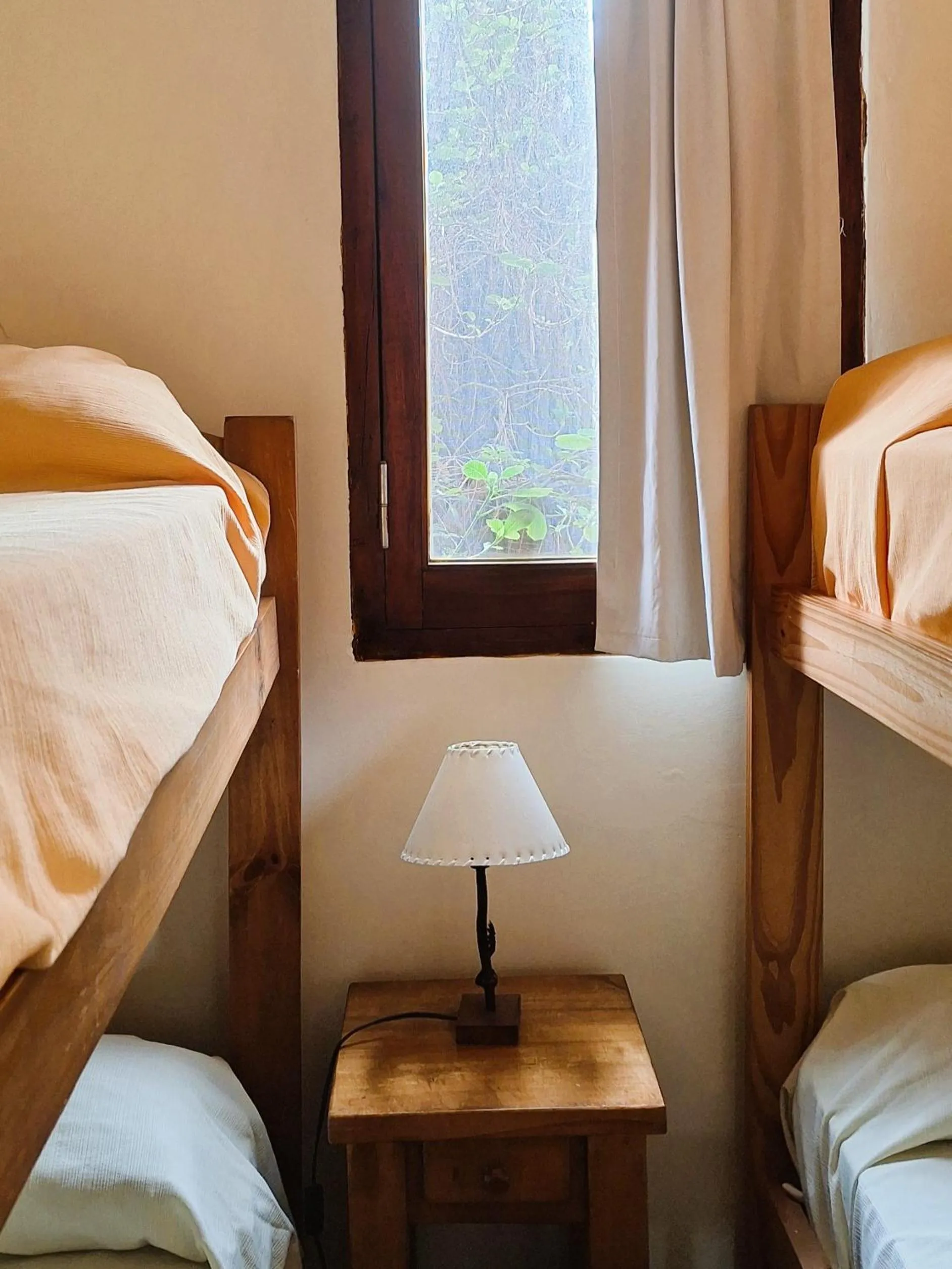 Bed in Altos Medanos Cabañas & Club de Bosque
