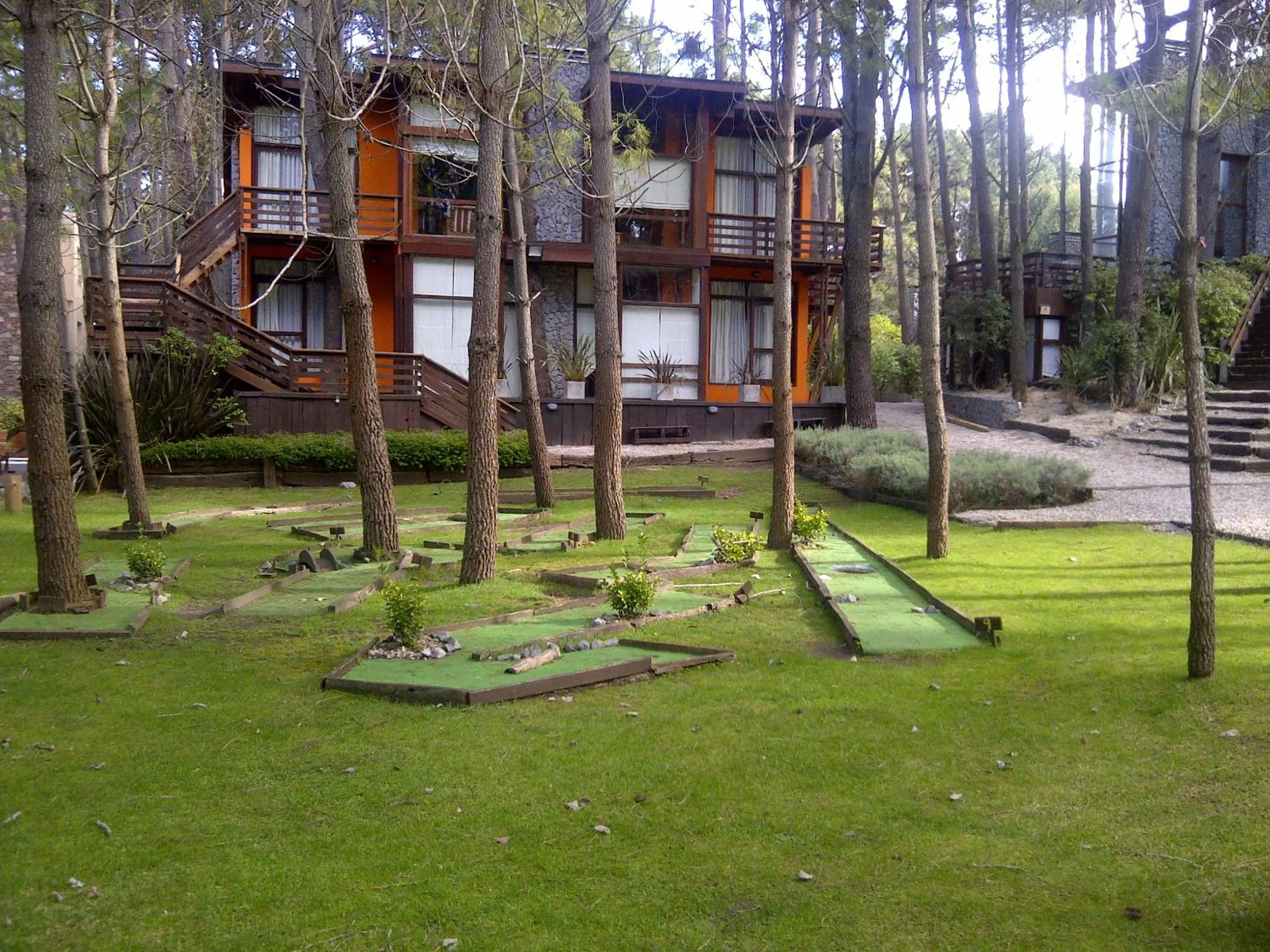 Facade/entrance in Altos Medanos Cabañas & Club de Bosque