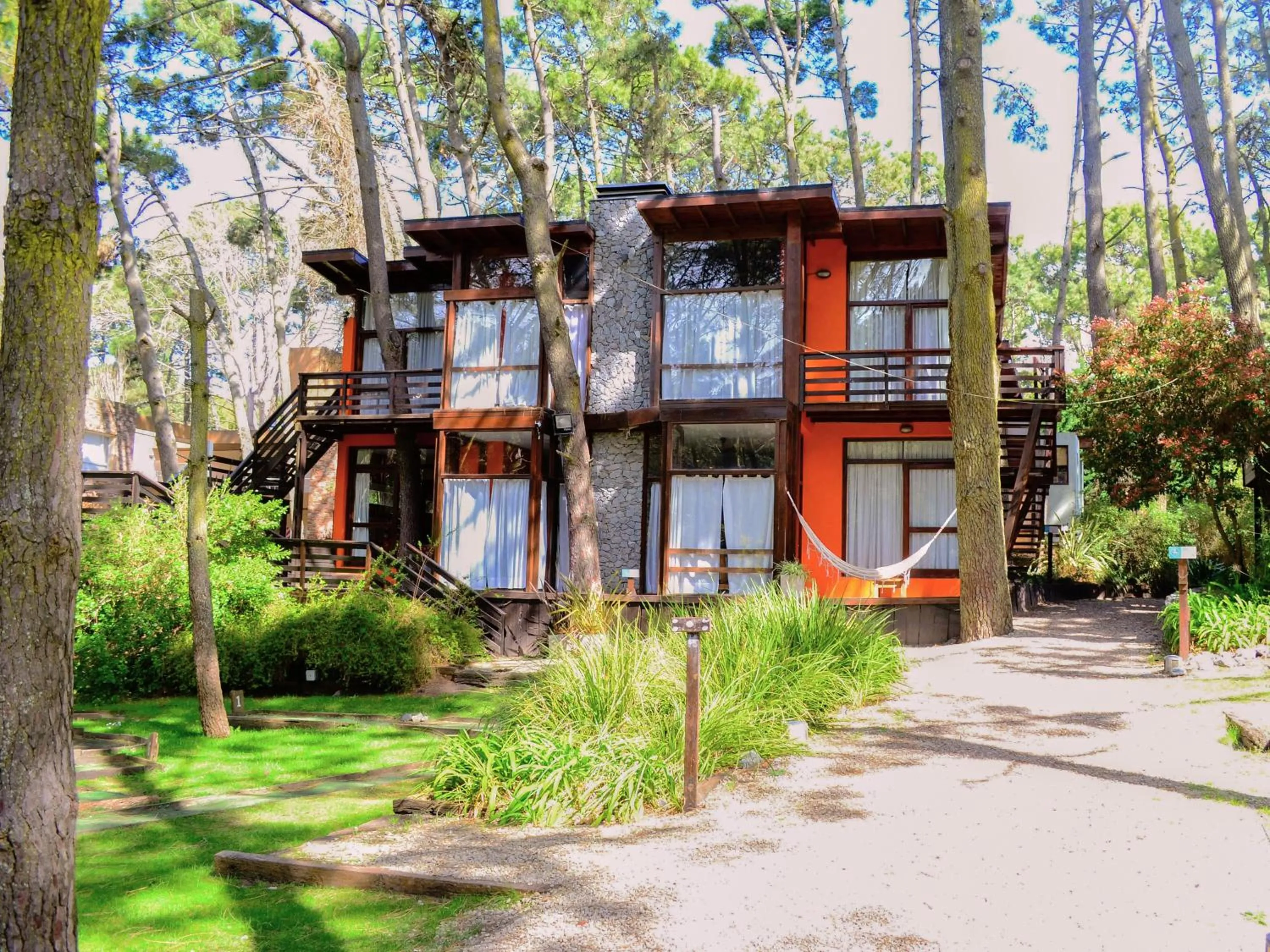 Property building in Altos Medanos Cabañas & Club de Bosque