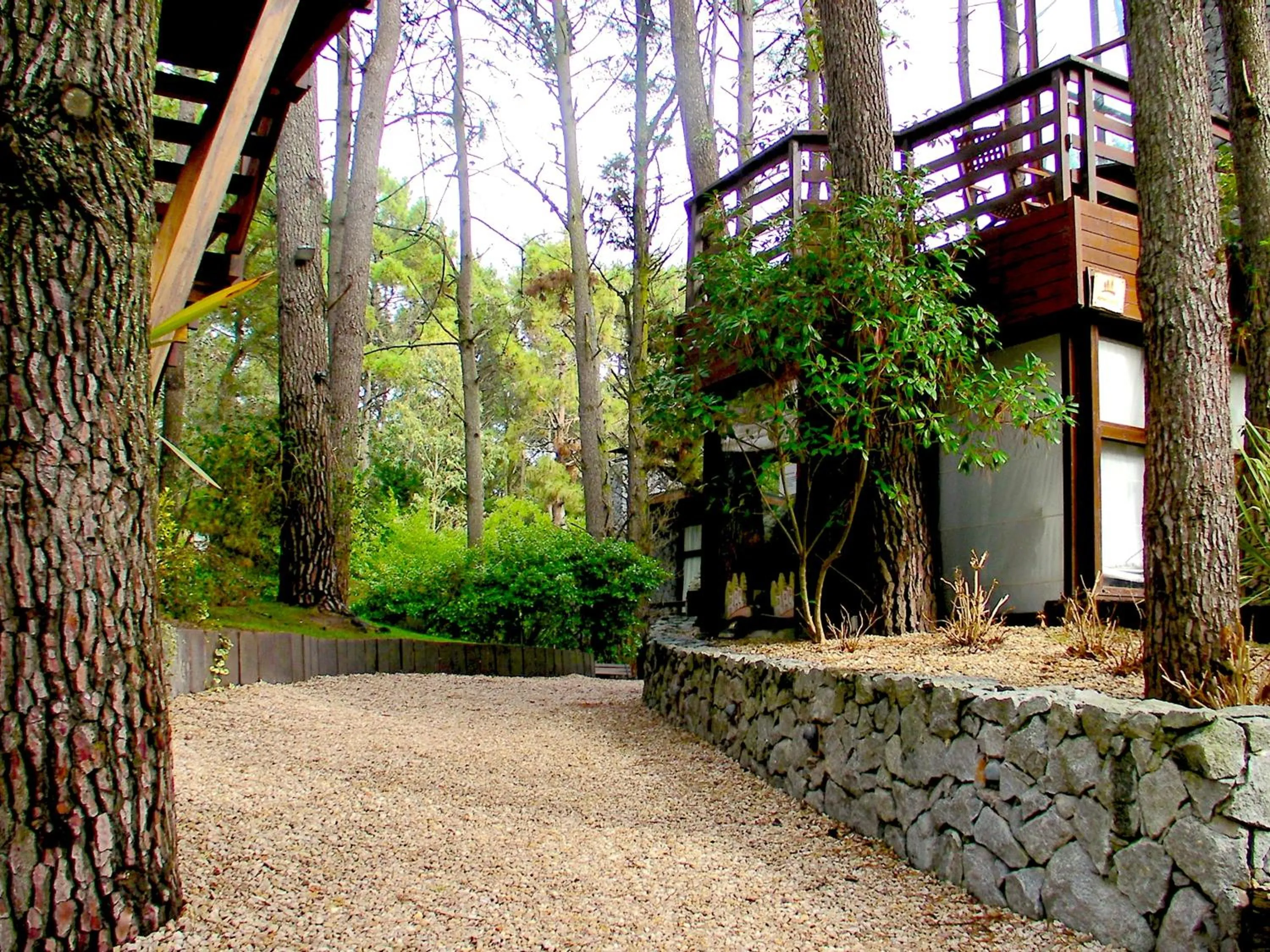 Facade/entrance in Altos Medanos Cabañas & Club de Bosque