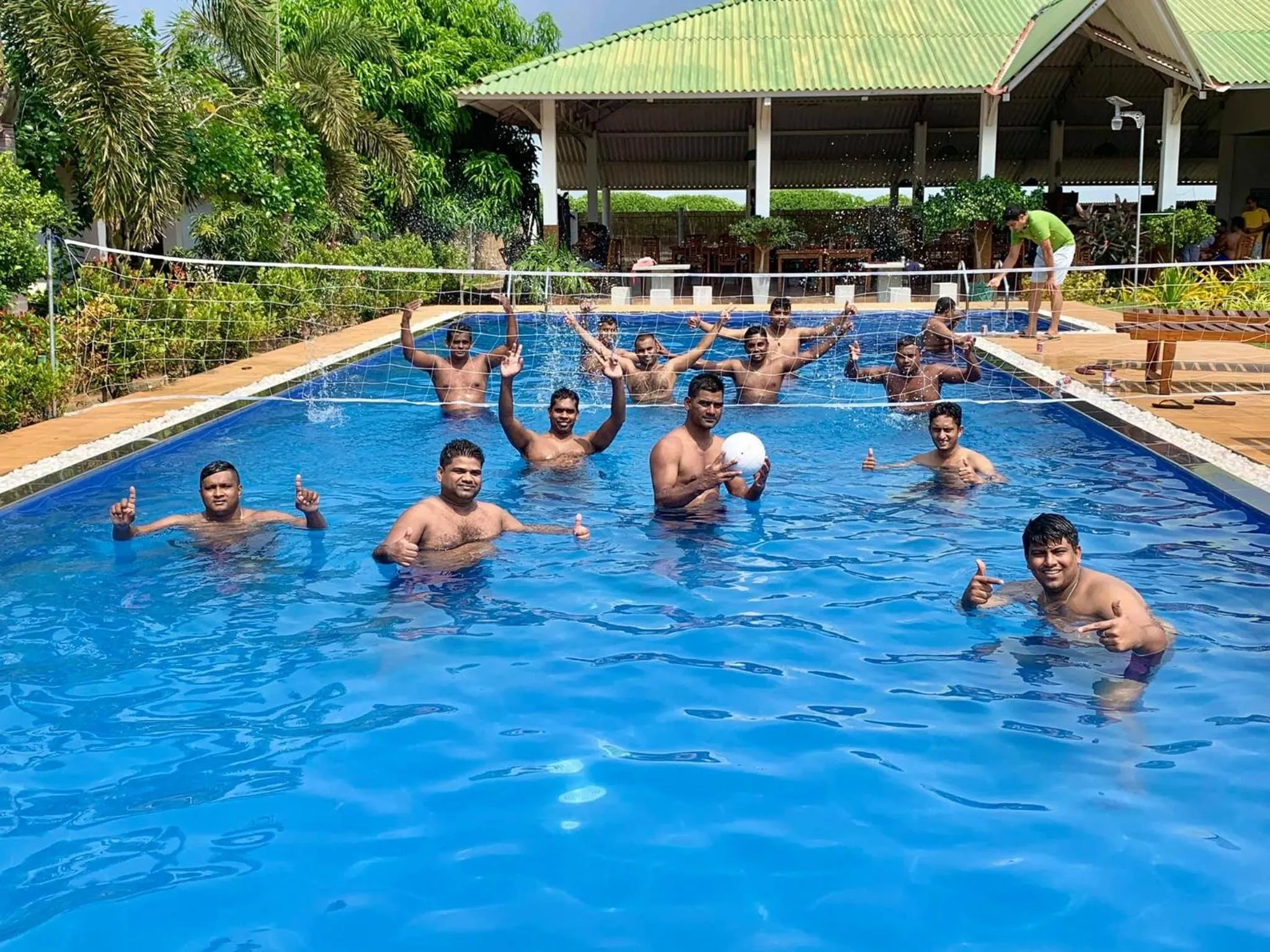 People in Atara Lagoon Kalpitiya