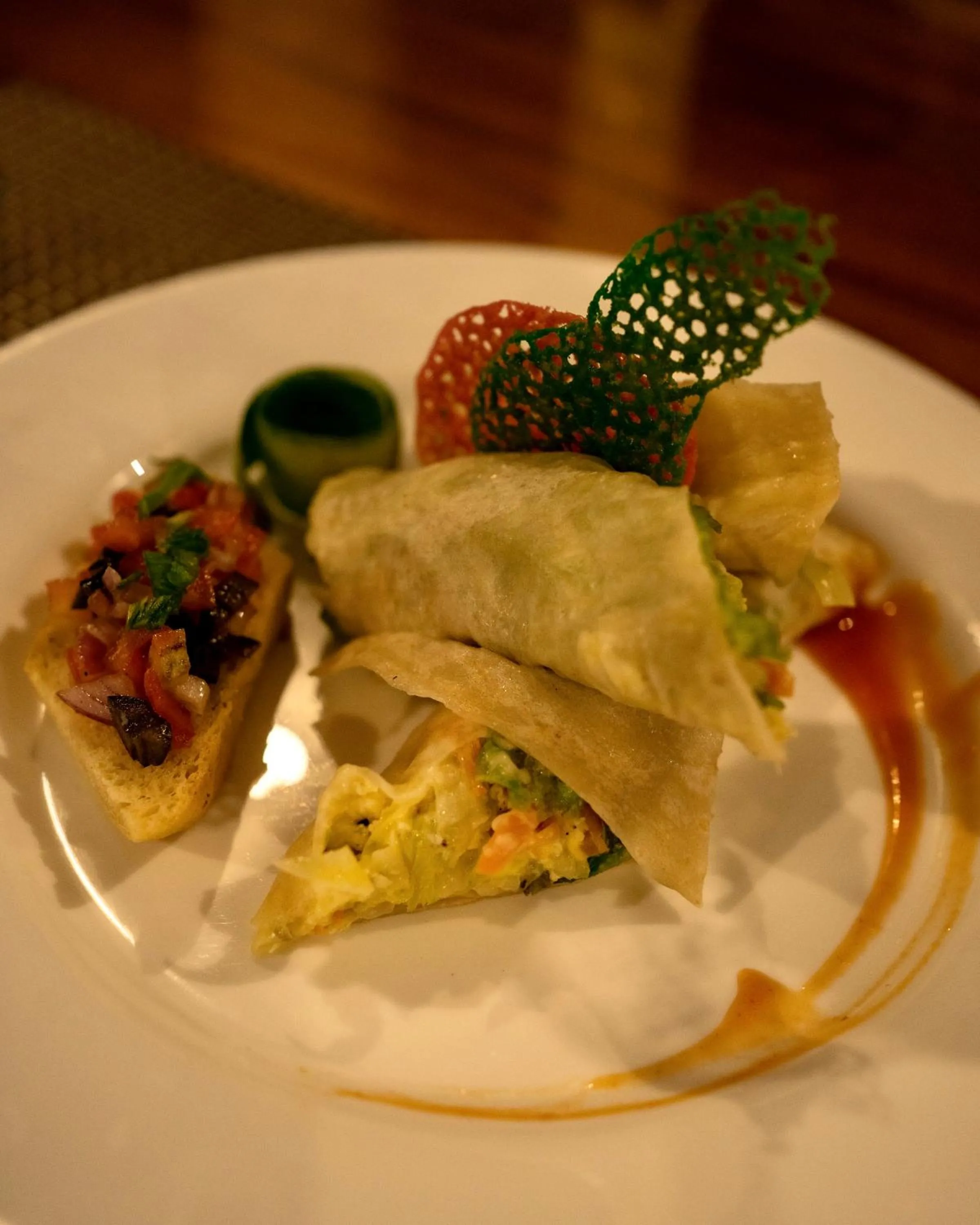 Food and drinks in Atara Lagoon Kalpitiya