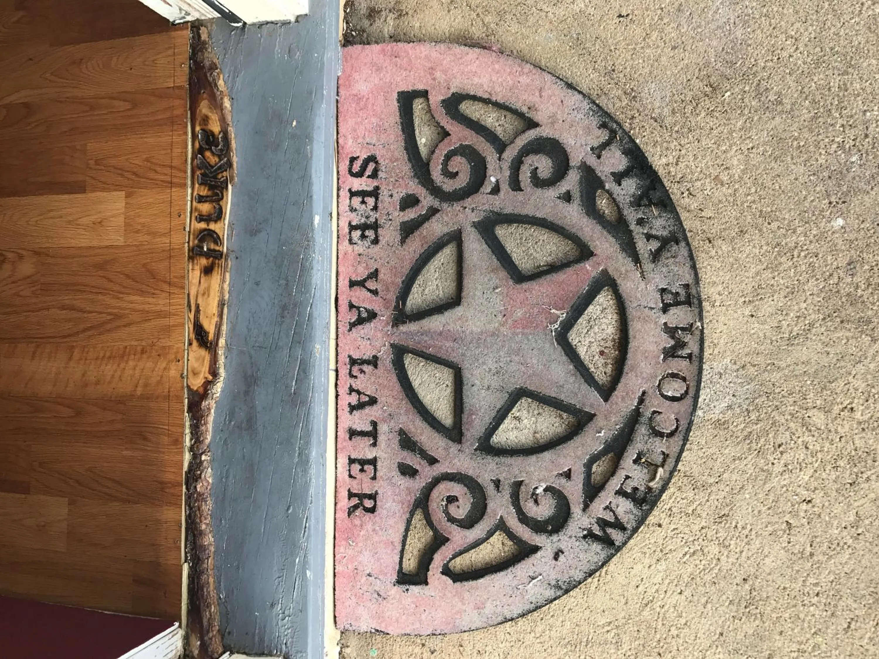 Decorative detail in Hotel Kitsmiller on Main